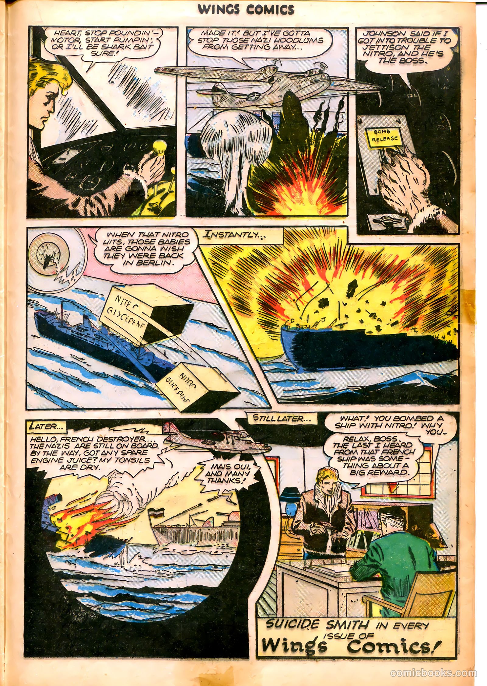 Wings Comics #70 (1946) — page 35 of 52