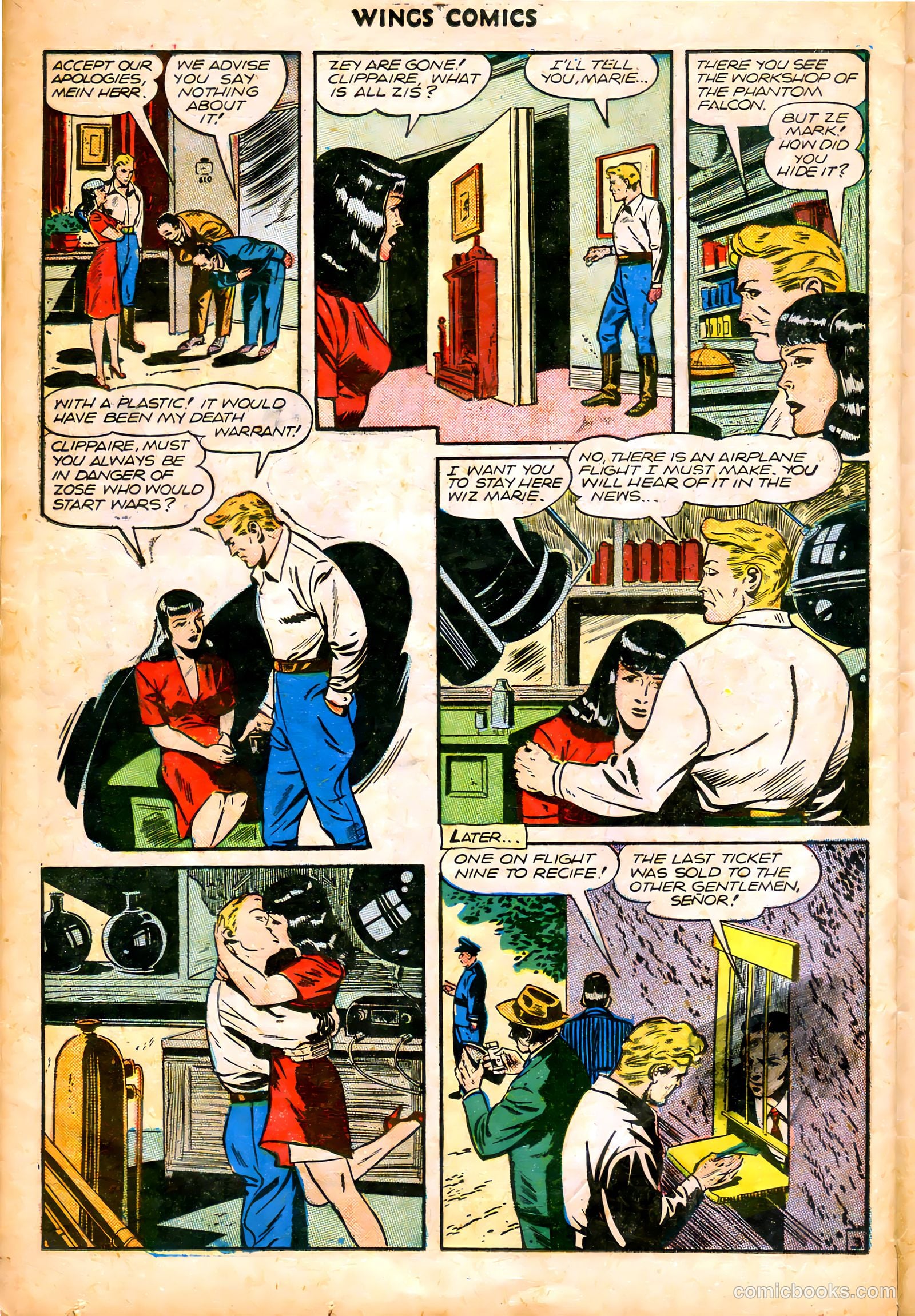 Wings Comics #70 (1946) — page 38 of 52