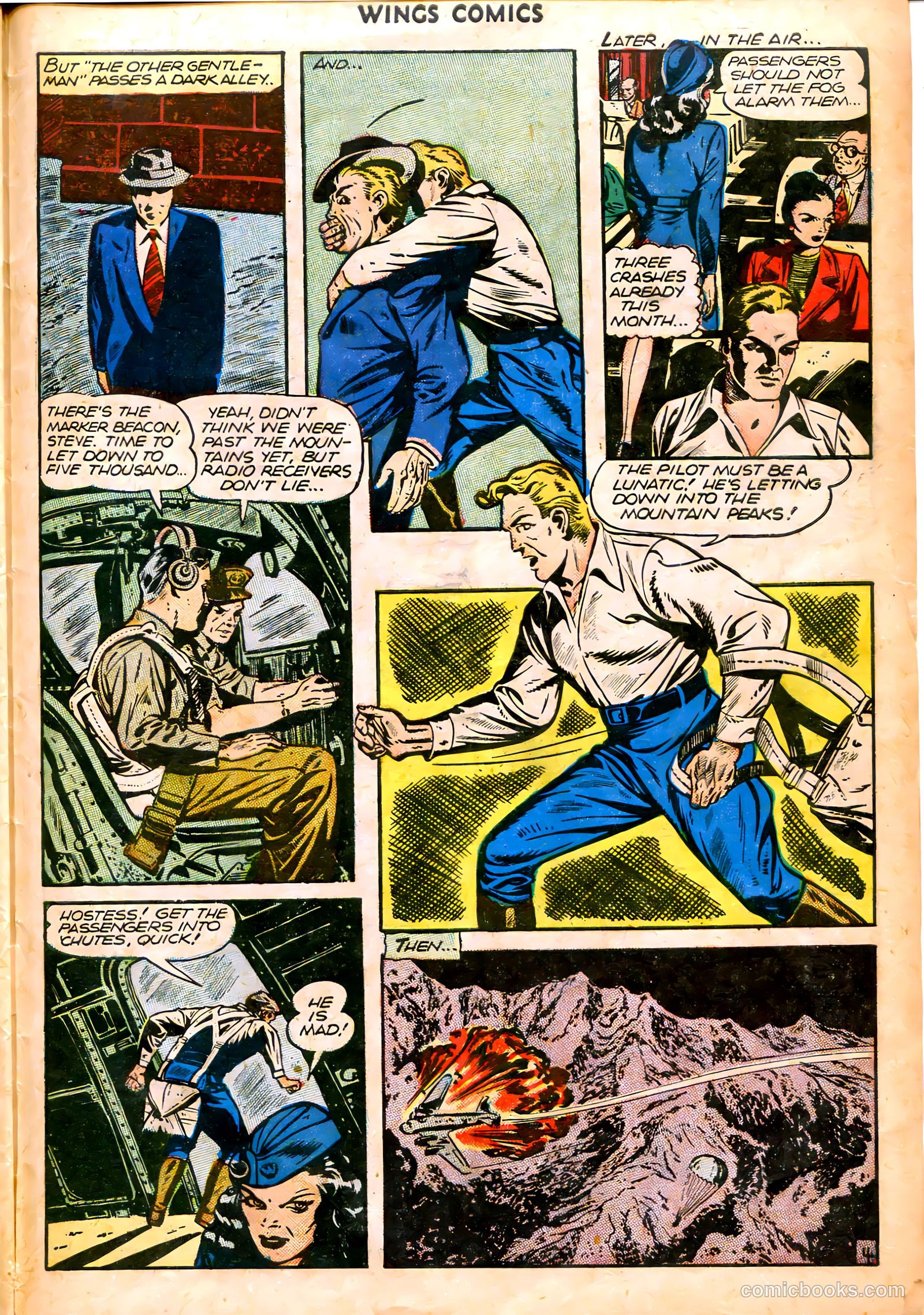 Wings Comics #70 (1946) — page 39 of 52