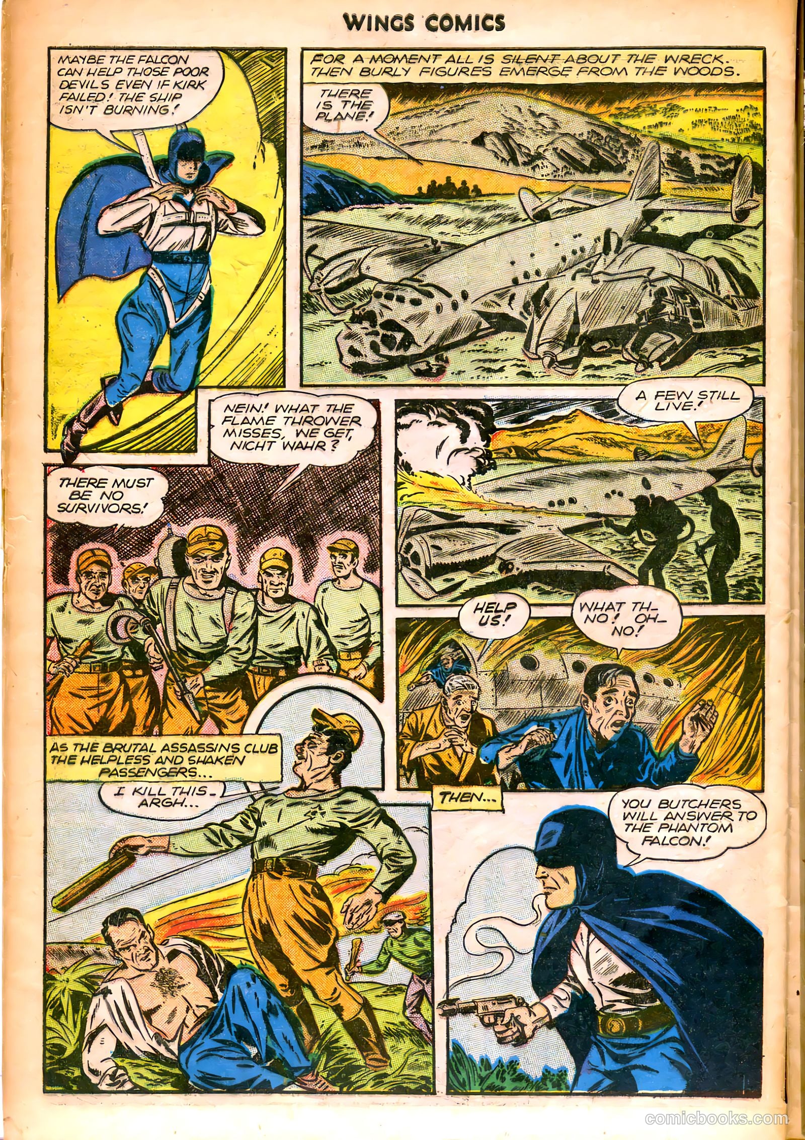Wings Comics #70 (1946) — page 40 of 52