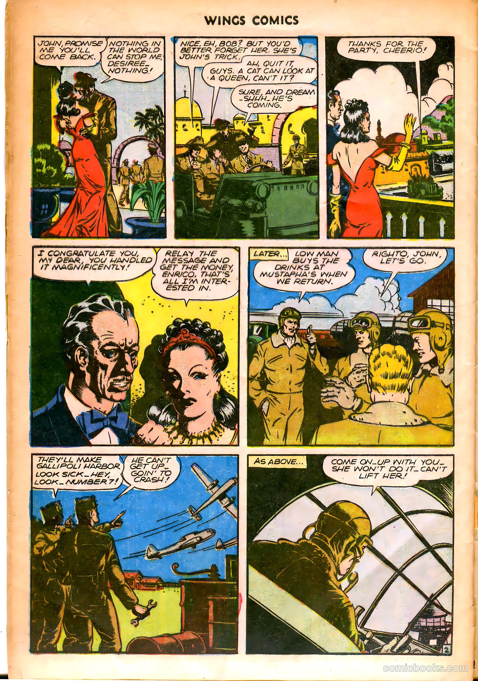 Wings Comics #70 (1946) — page 44 of 52