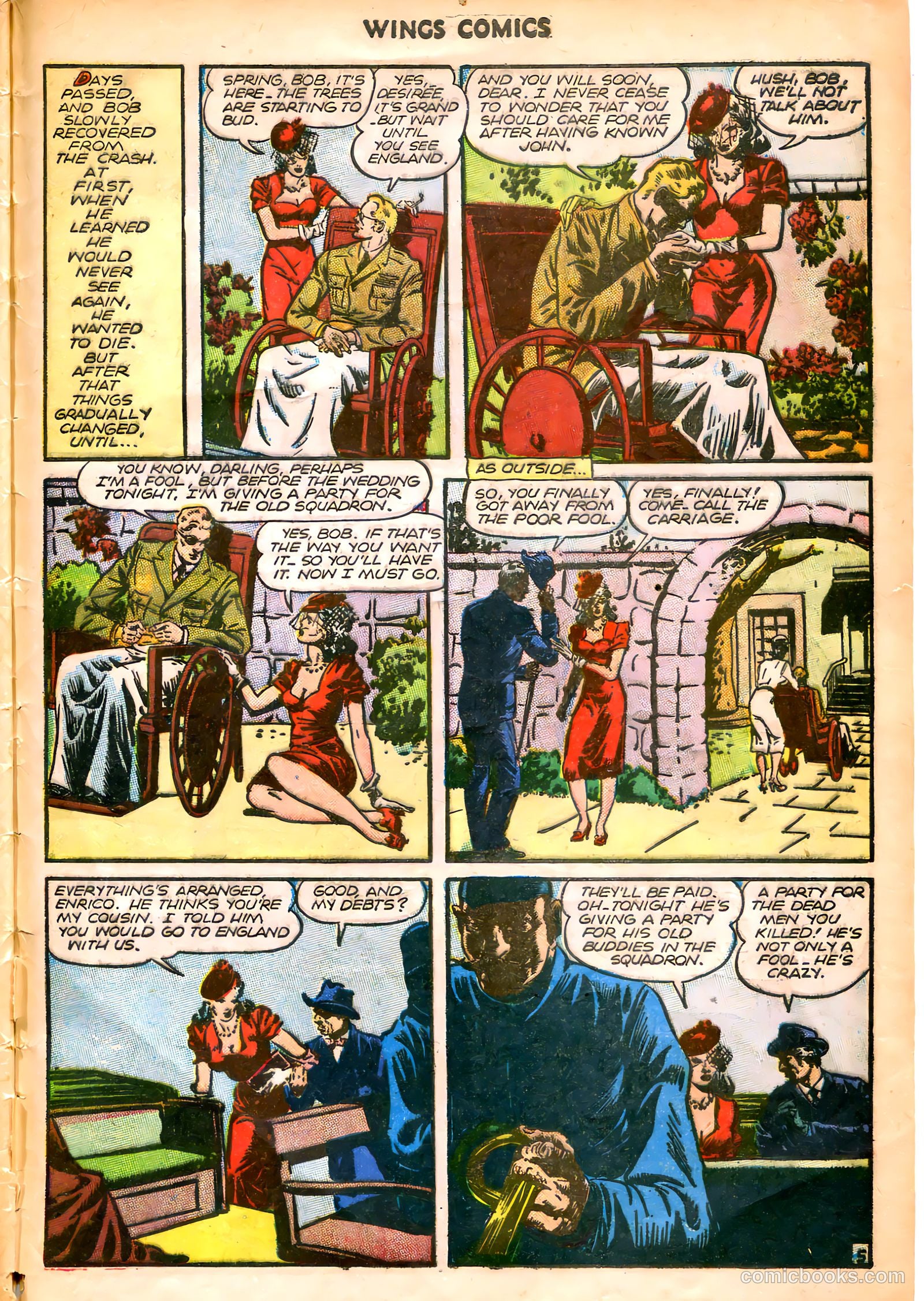 Wings Comics #70 (1946) — page 47 of 52
