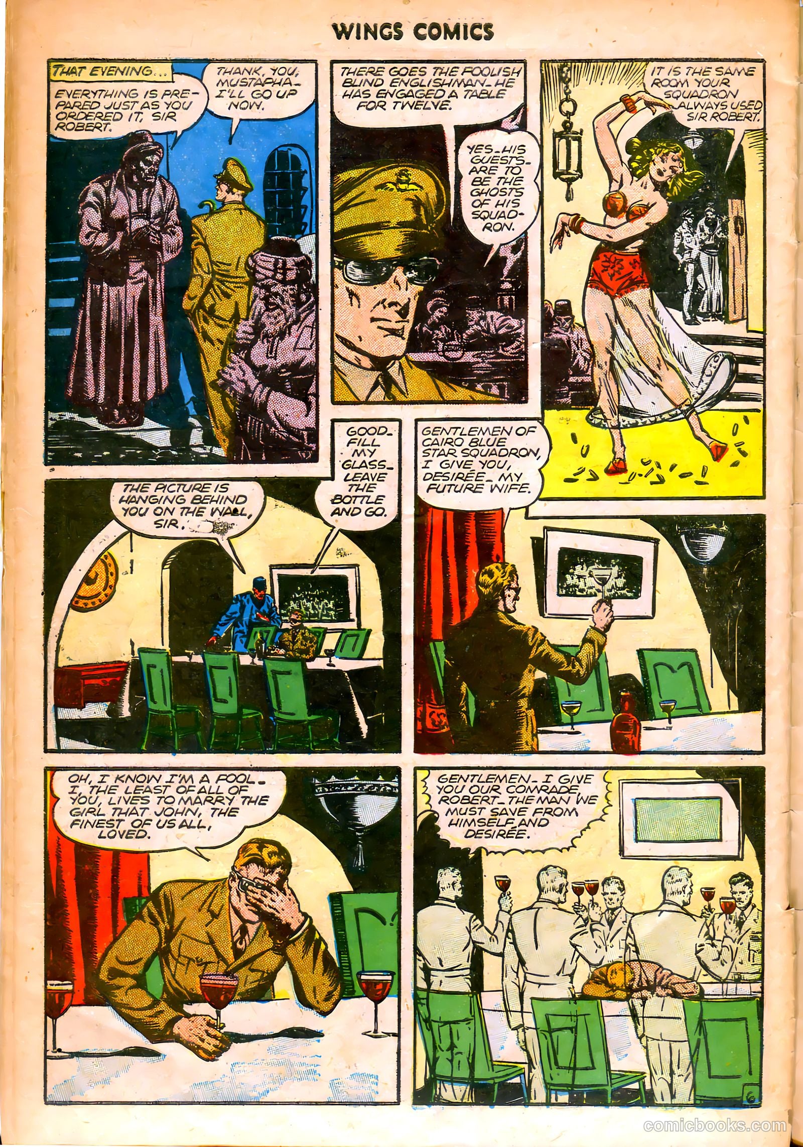 Wings Comics #70 (1946) — page 48 of 52