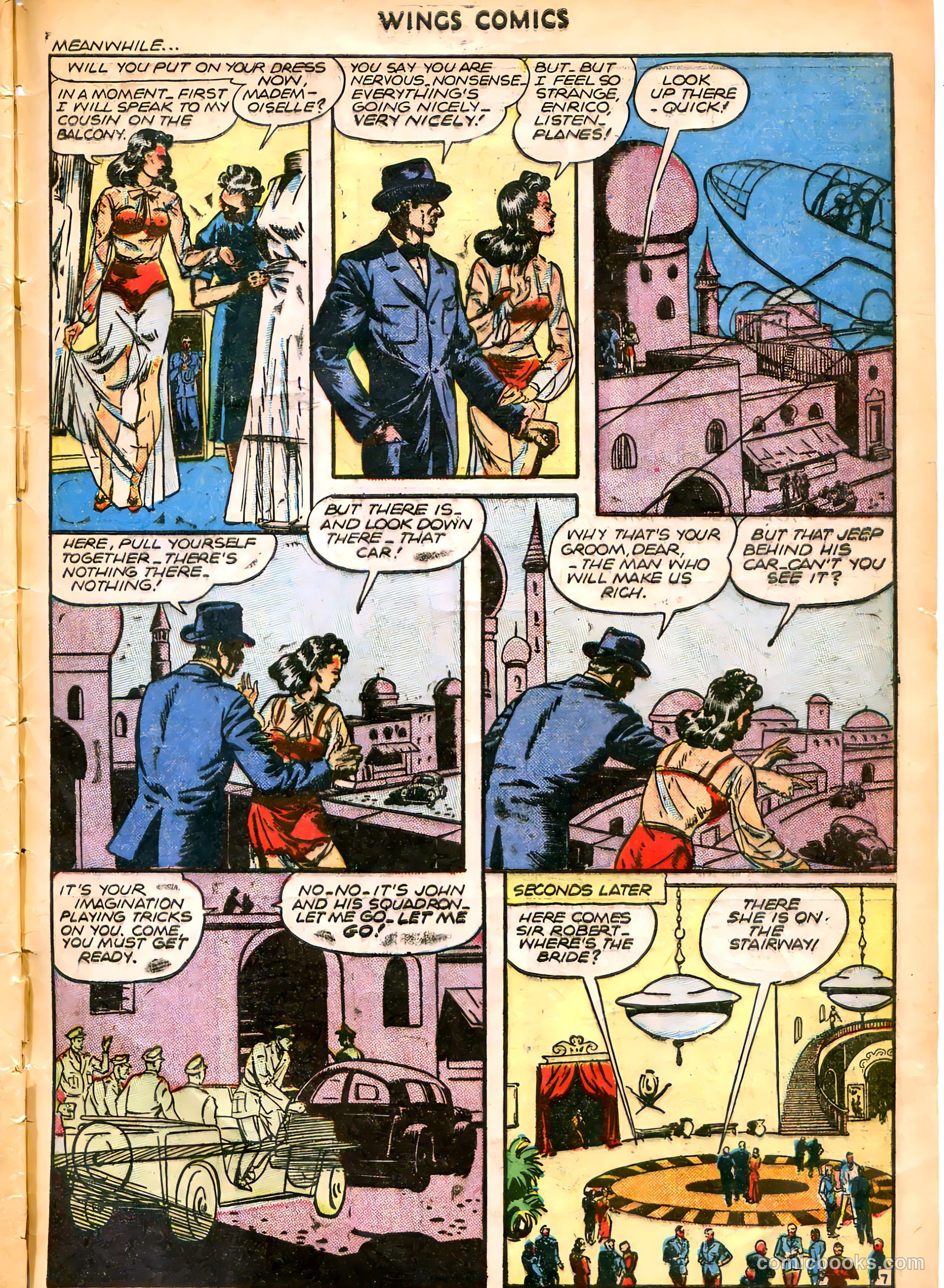 Wings Comics #70 (1946) — page 49 of 52