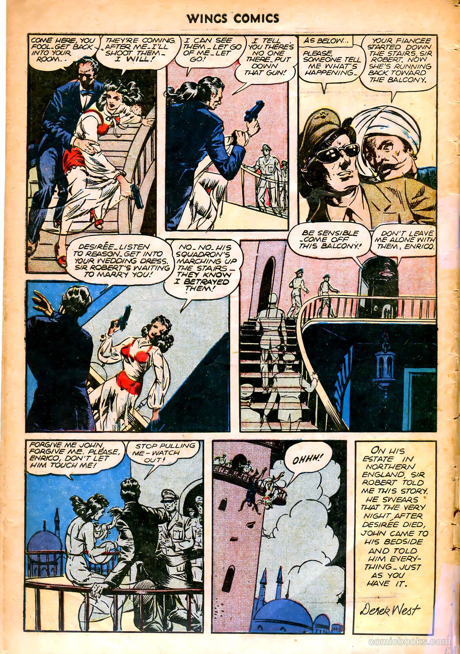 Wings Comics #70 (1946) — page 50 of 52