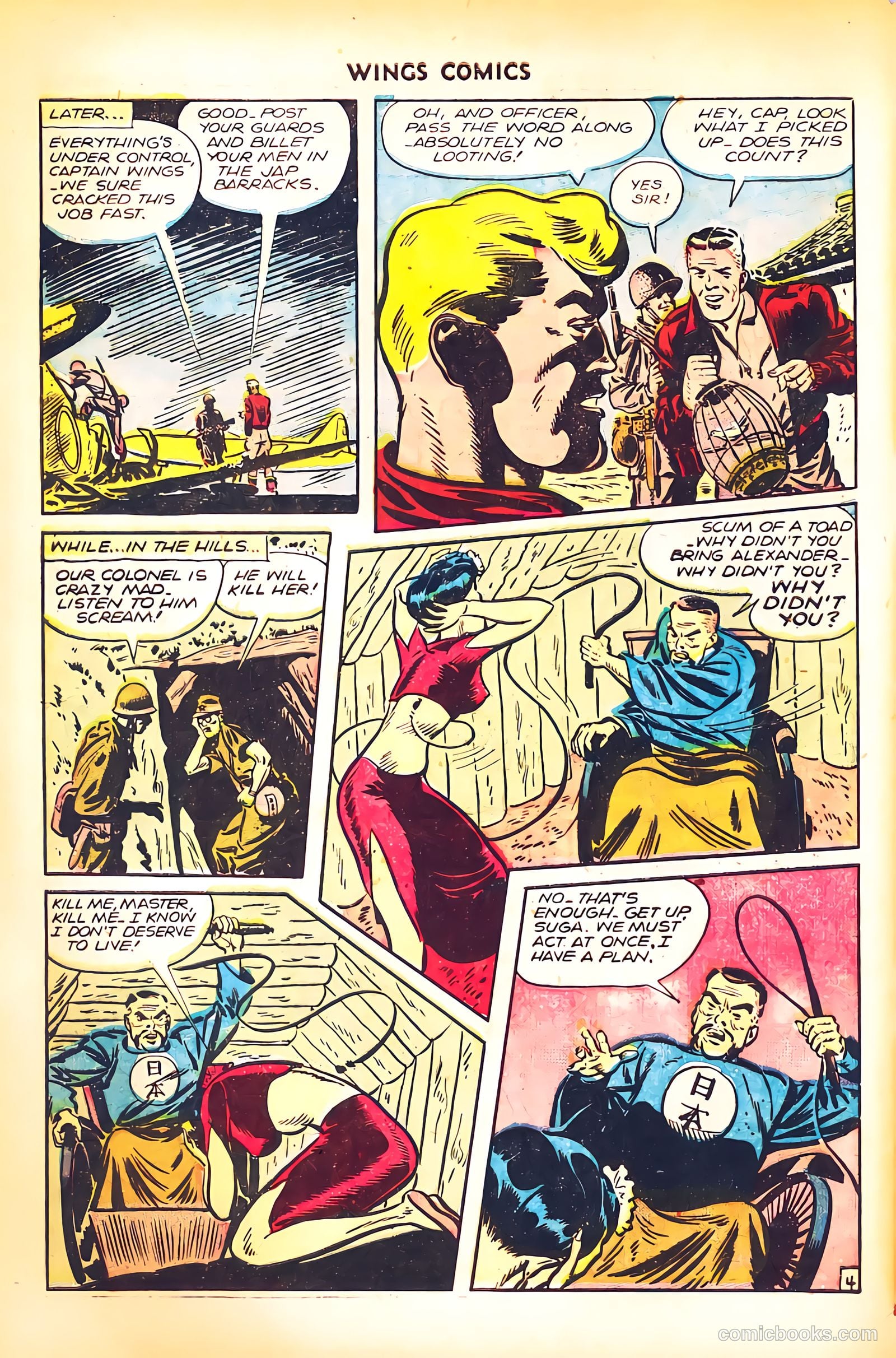Wings Comics #71 (1946) — page 6 of 52