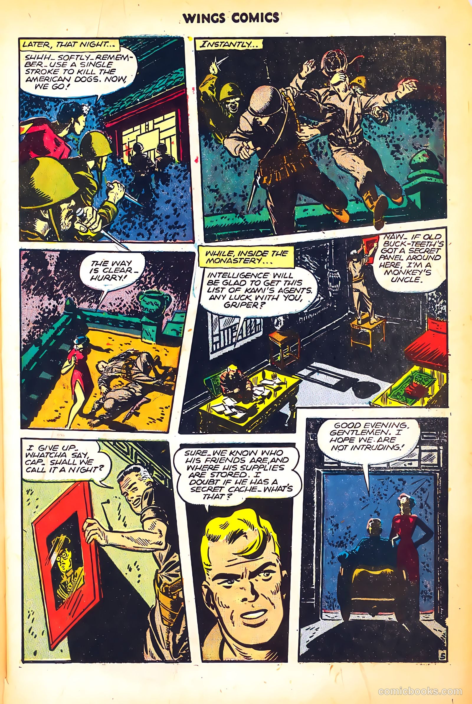 Wings Comics #71 (1946) — page 7 of 52