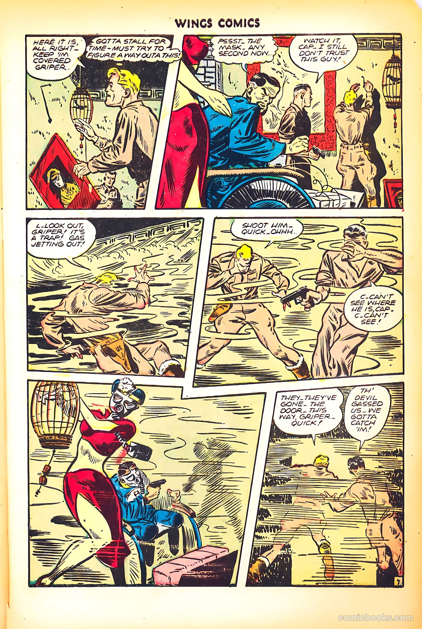 Wings Comics #71 (1946) — page 9 of 52