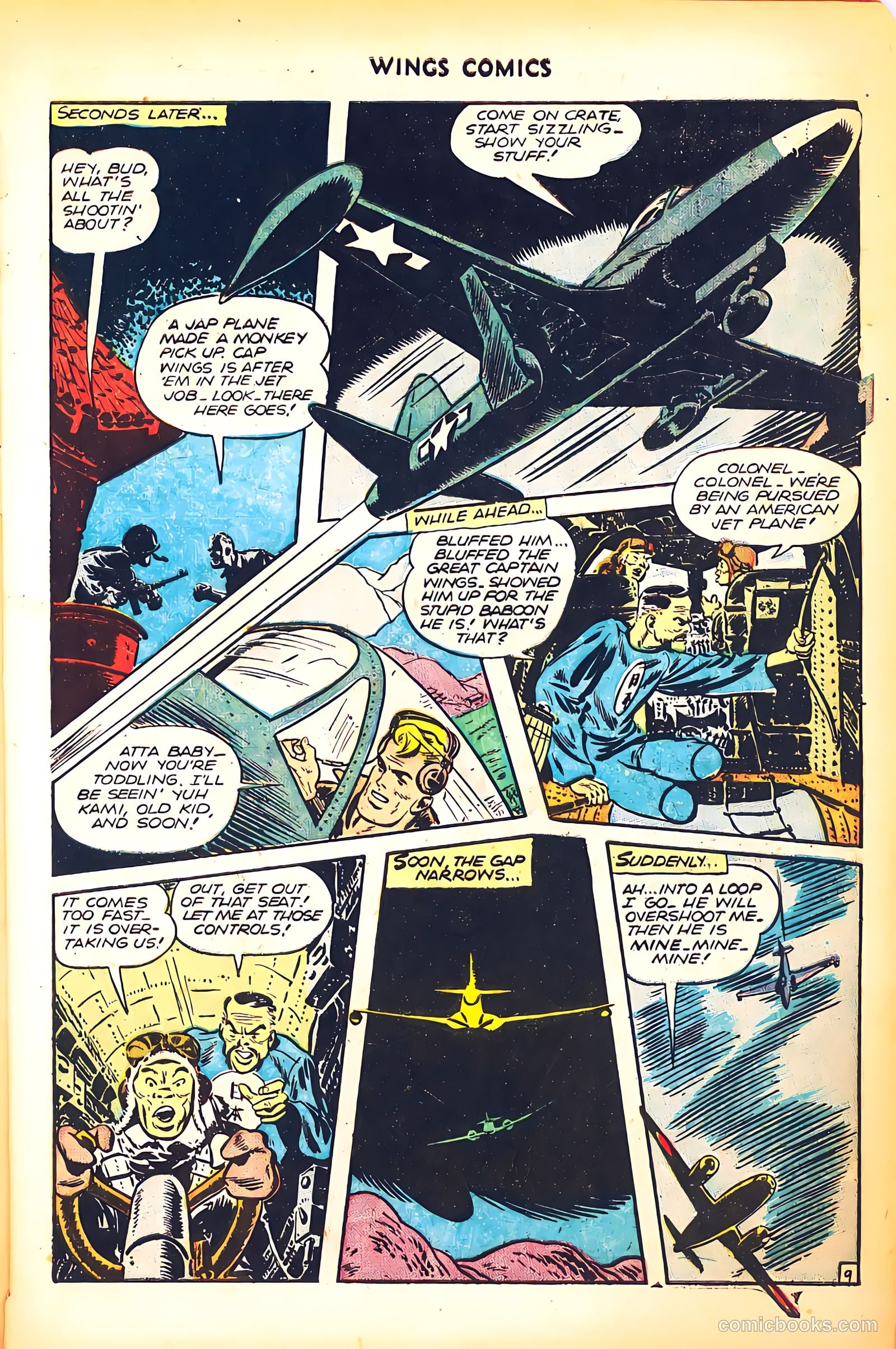 Wings Comics #71 (1946) — page 11 of 52
