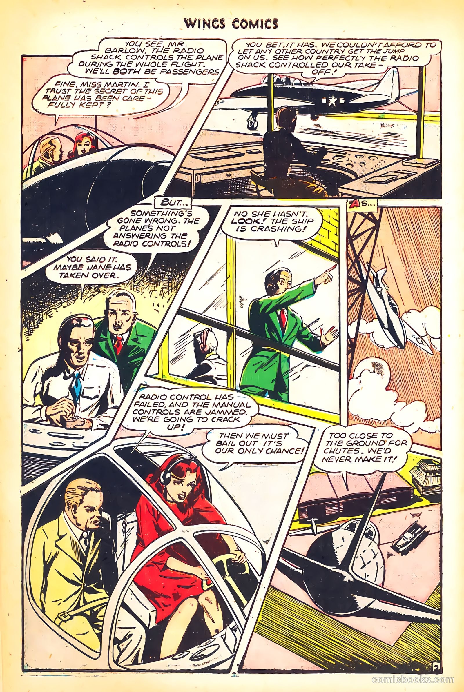 Wings Comics #71 (1946) — page 14 of 52