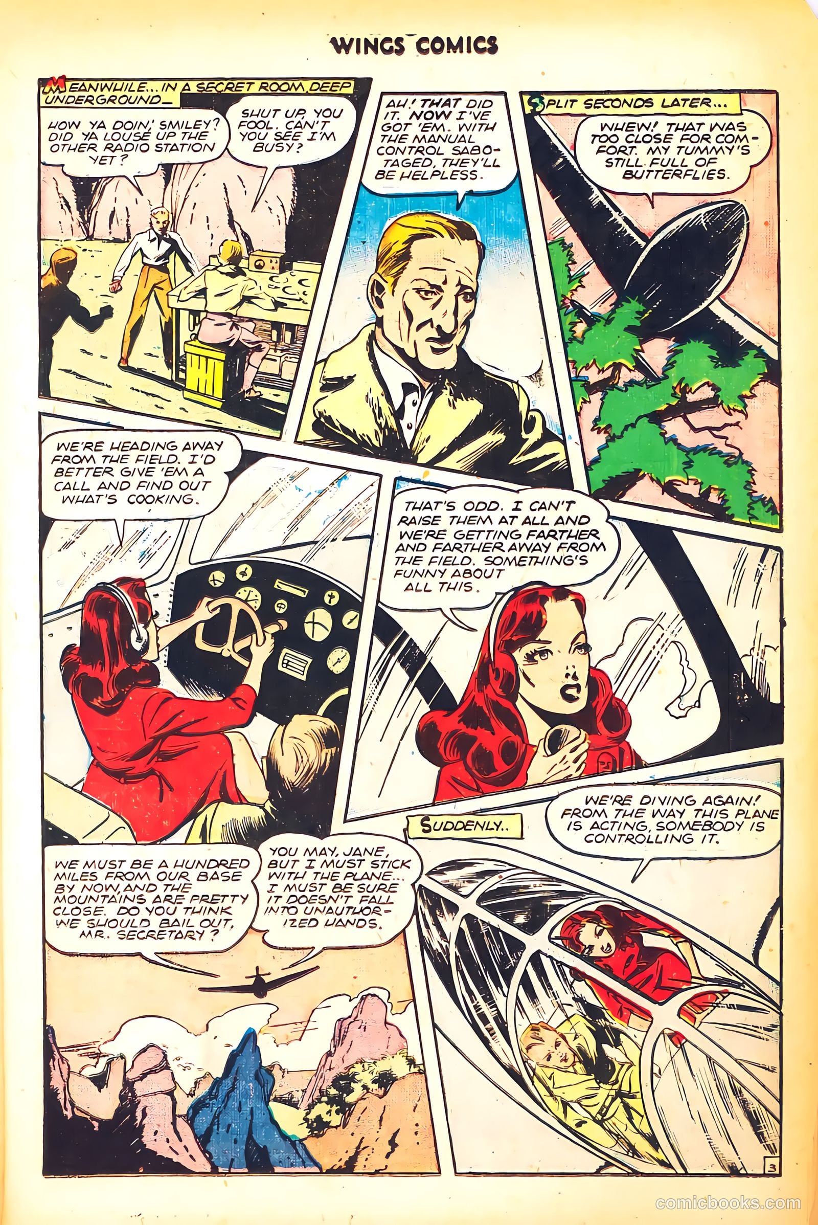 Wings Comics #71 (1946) — page 15 of 52