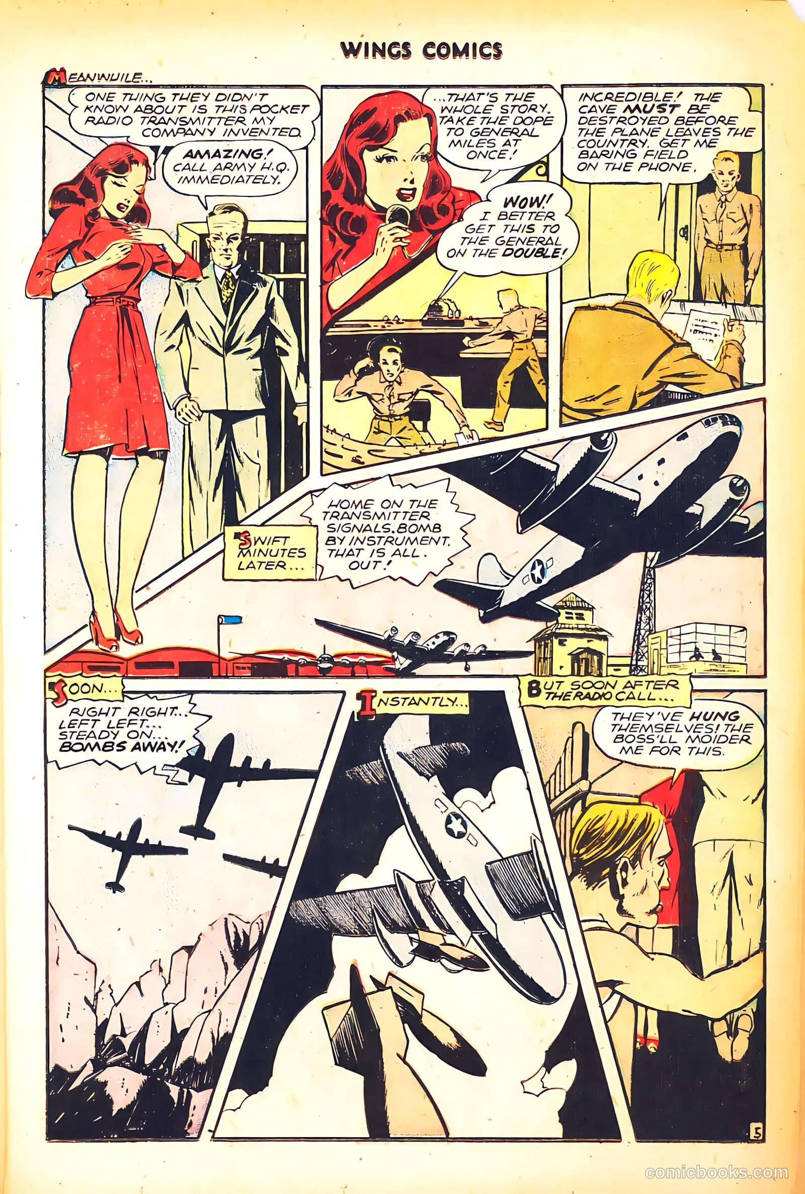 Wings Comics #71 (1946) — page 17 of 52