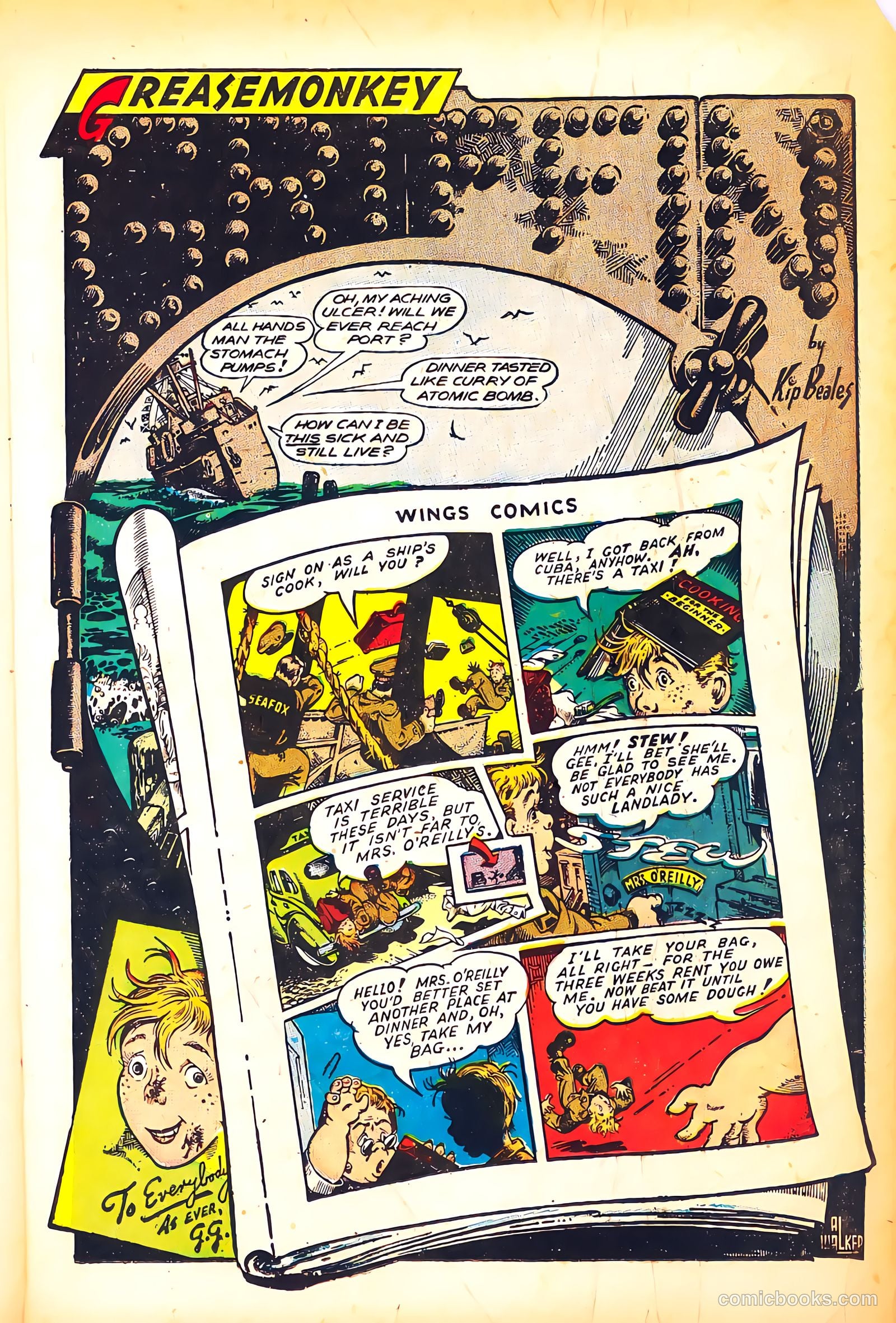 Wings Comics #71 (1946) — page 19 of 52