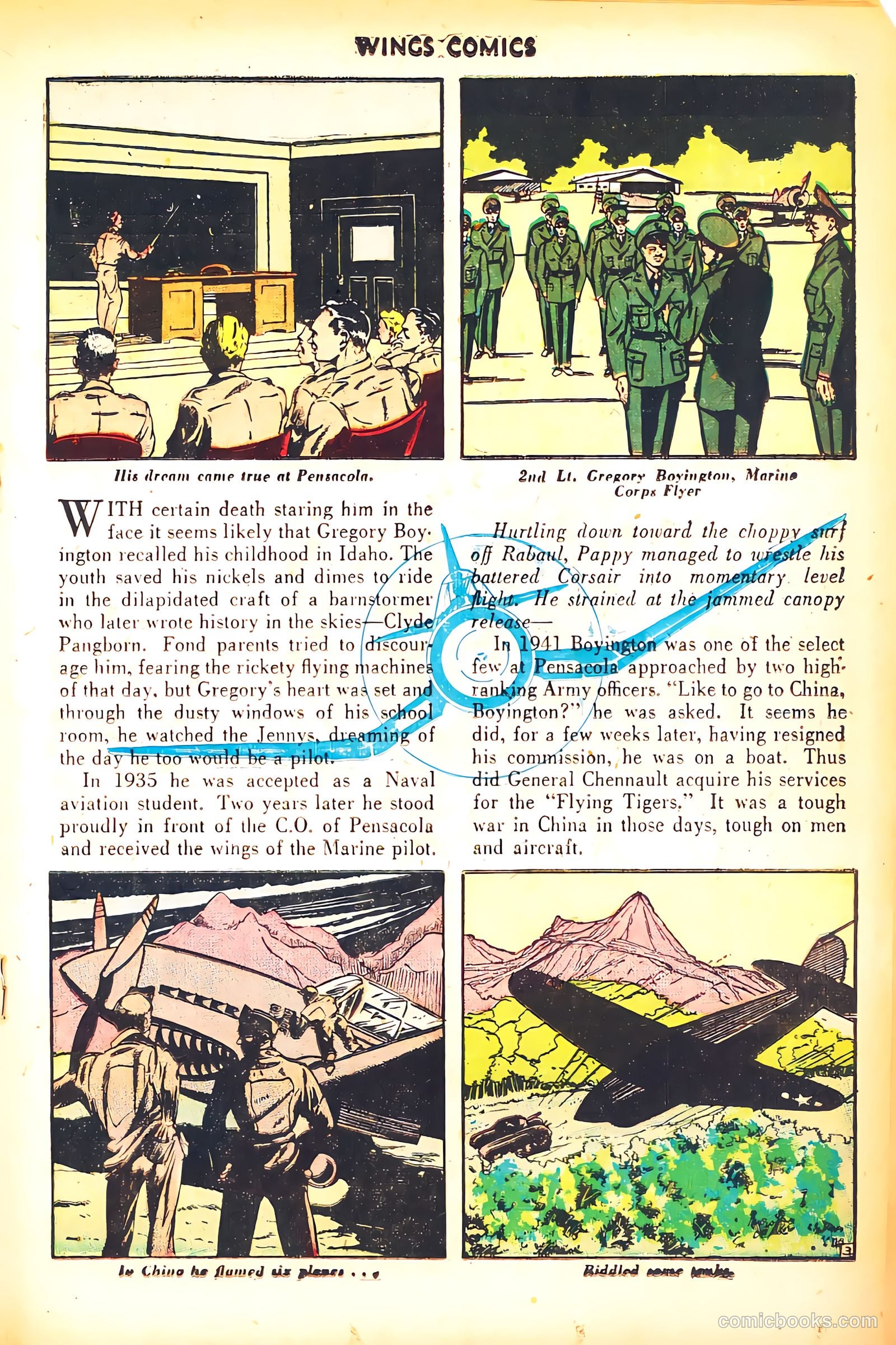 Wings Comics #71 (1946) — page 27 of 52