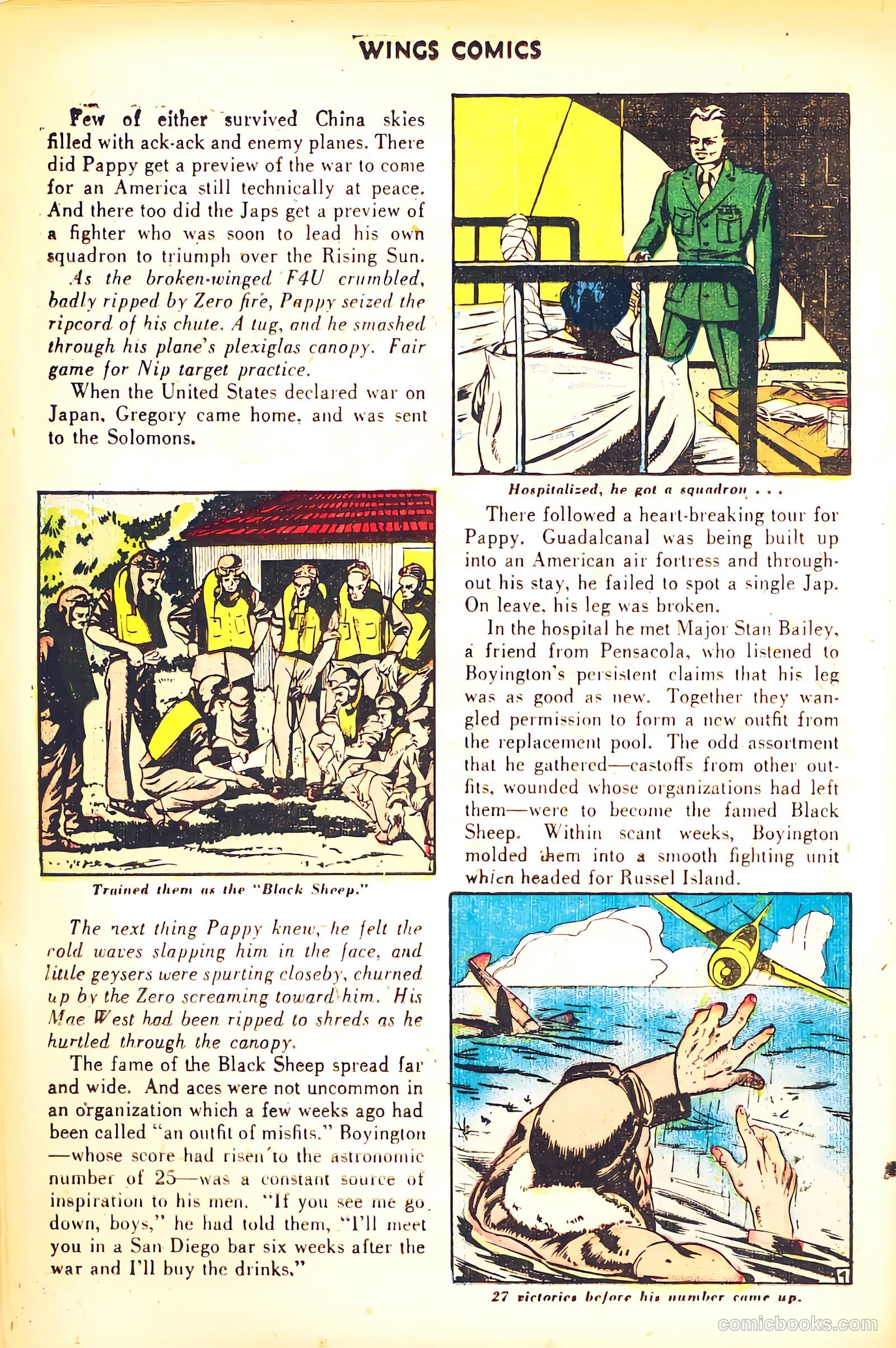 Wings Comics #71 (1946) — page 28 of 52