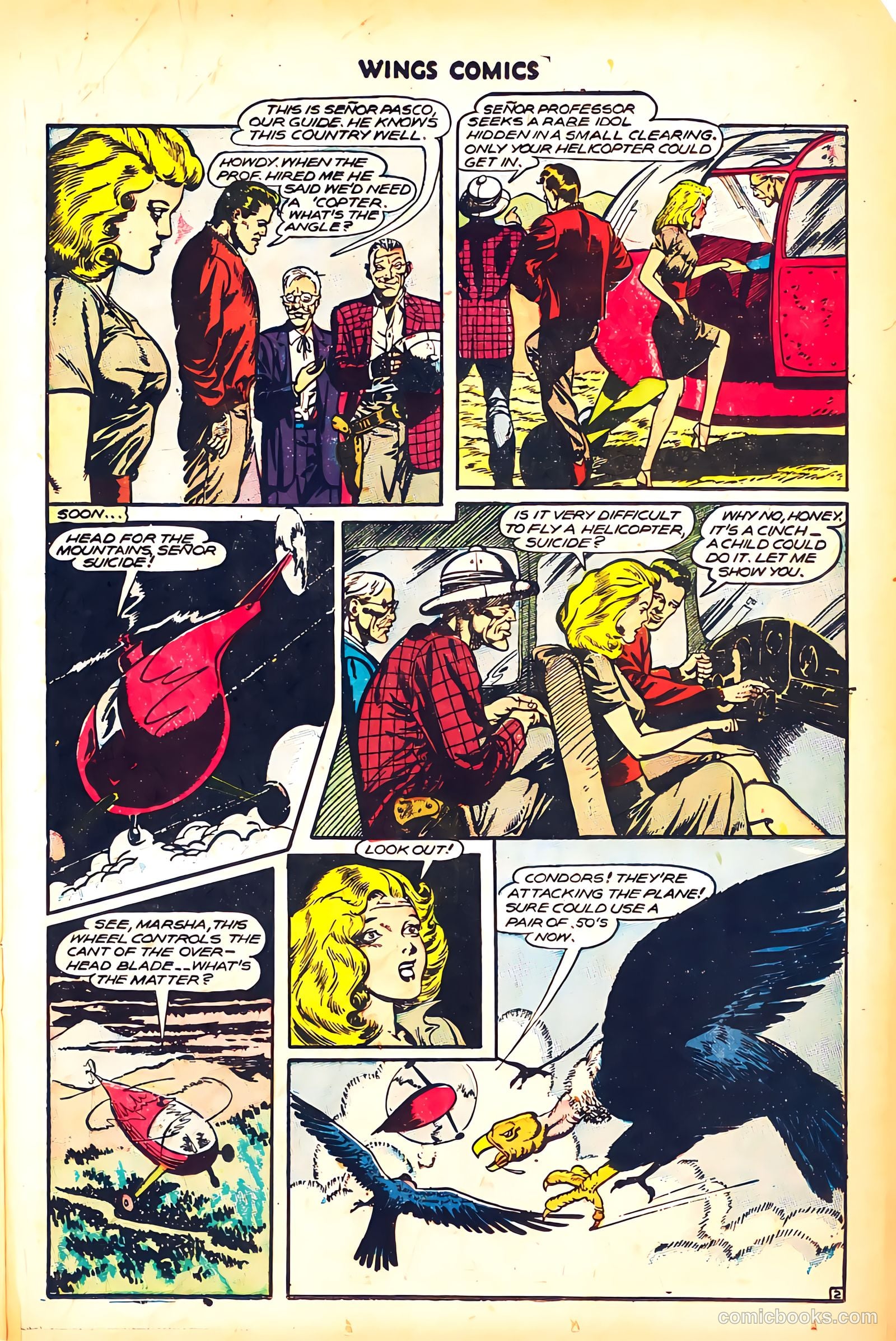 Wings Comics #71 (1946) — page 31 of 52