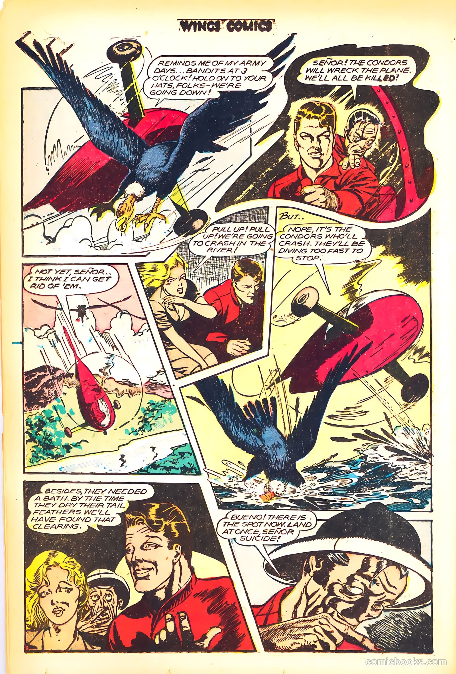 Wings Comics #71 (1946) — page 32 of 52