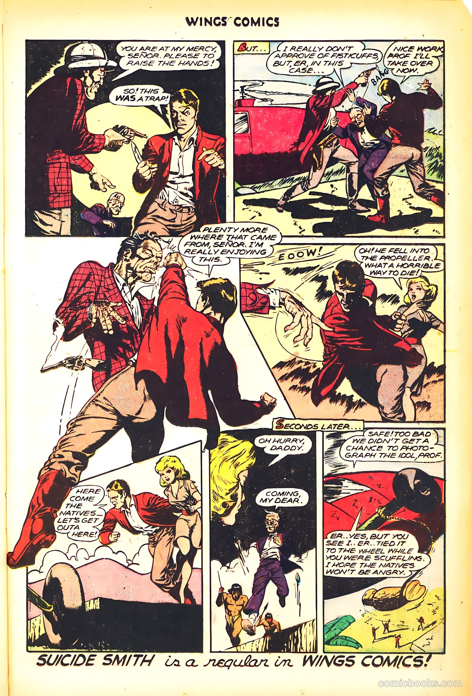 Wings Comics #71 (1946) — page 35 of 52