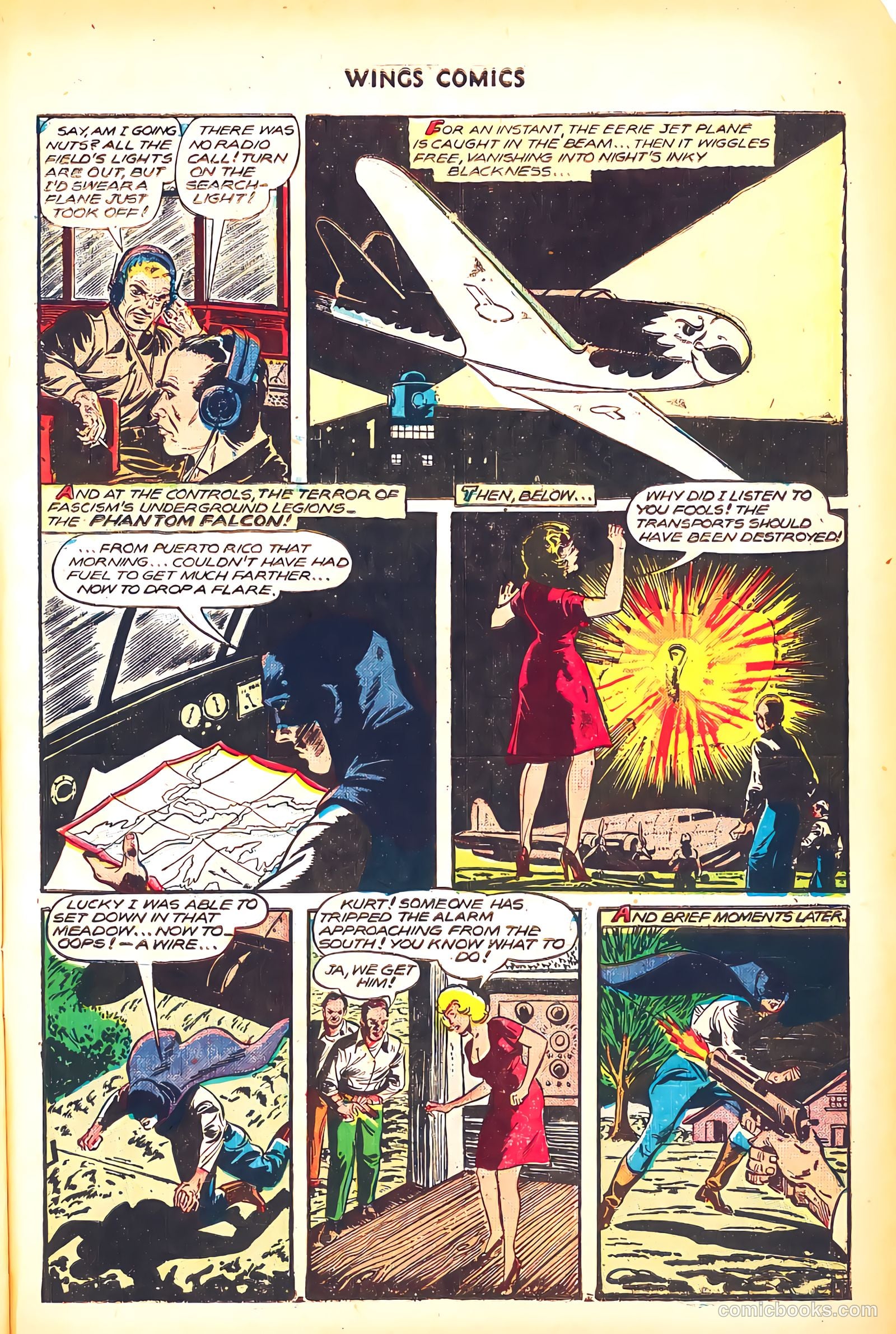 Wings Comics #71 (1946) — page 39 of 52