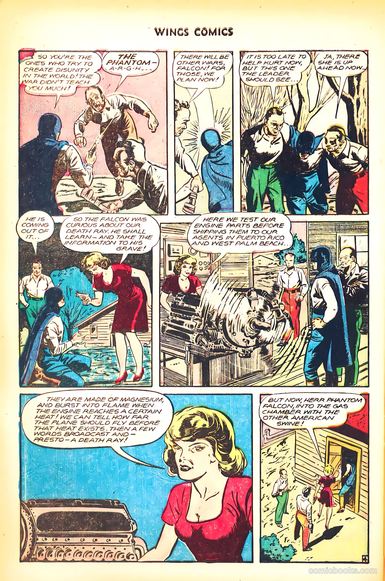 Wings Comics #71 (1946) — page 40 of 52