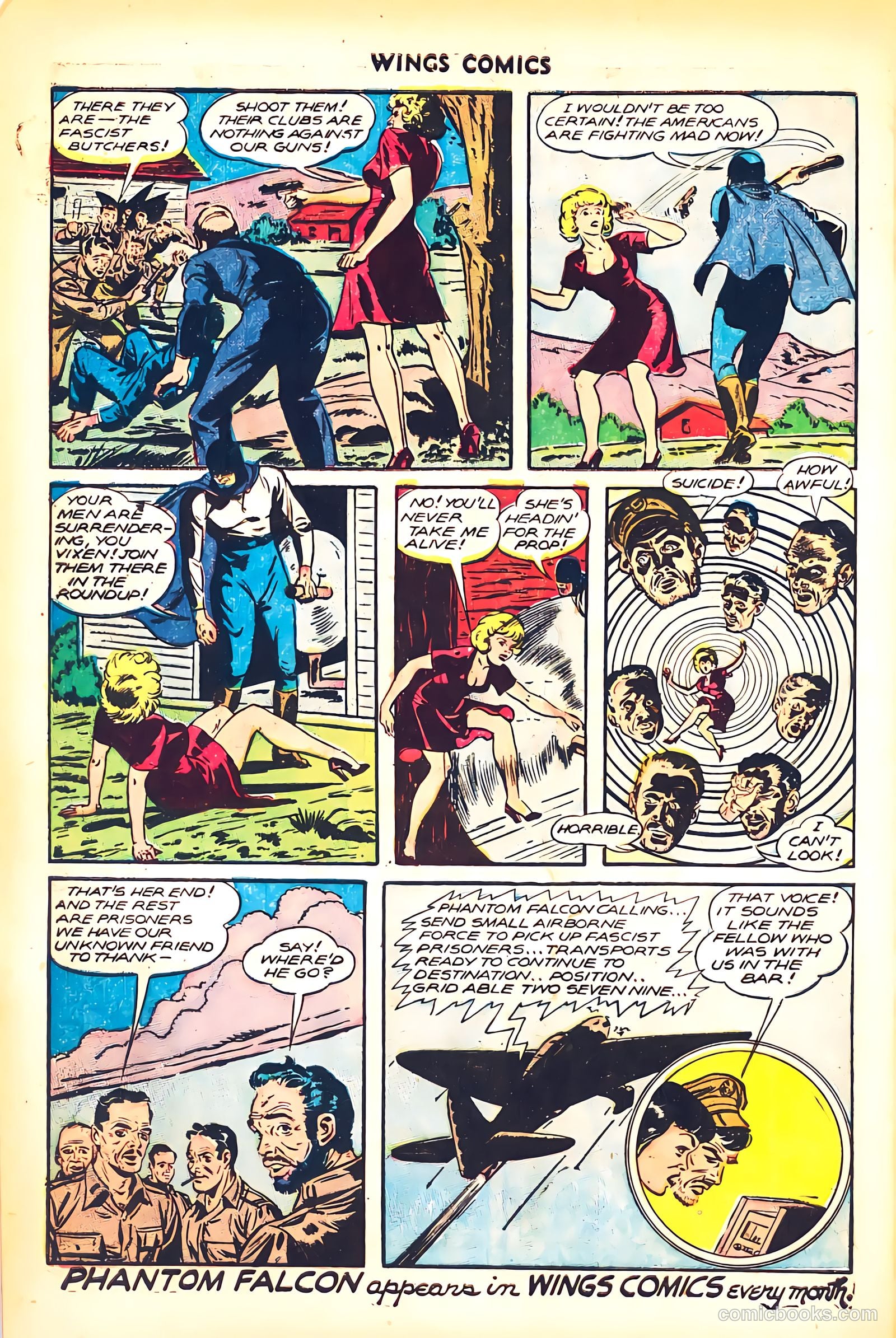 Wings Comics #71 (1946) — page 42 of 52