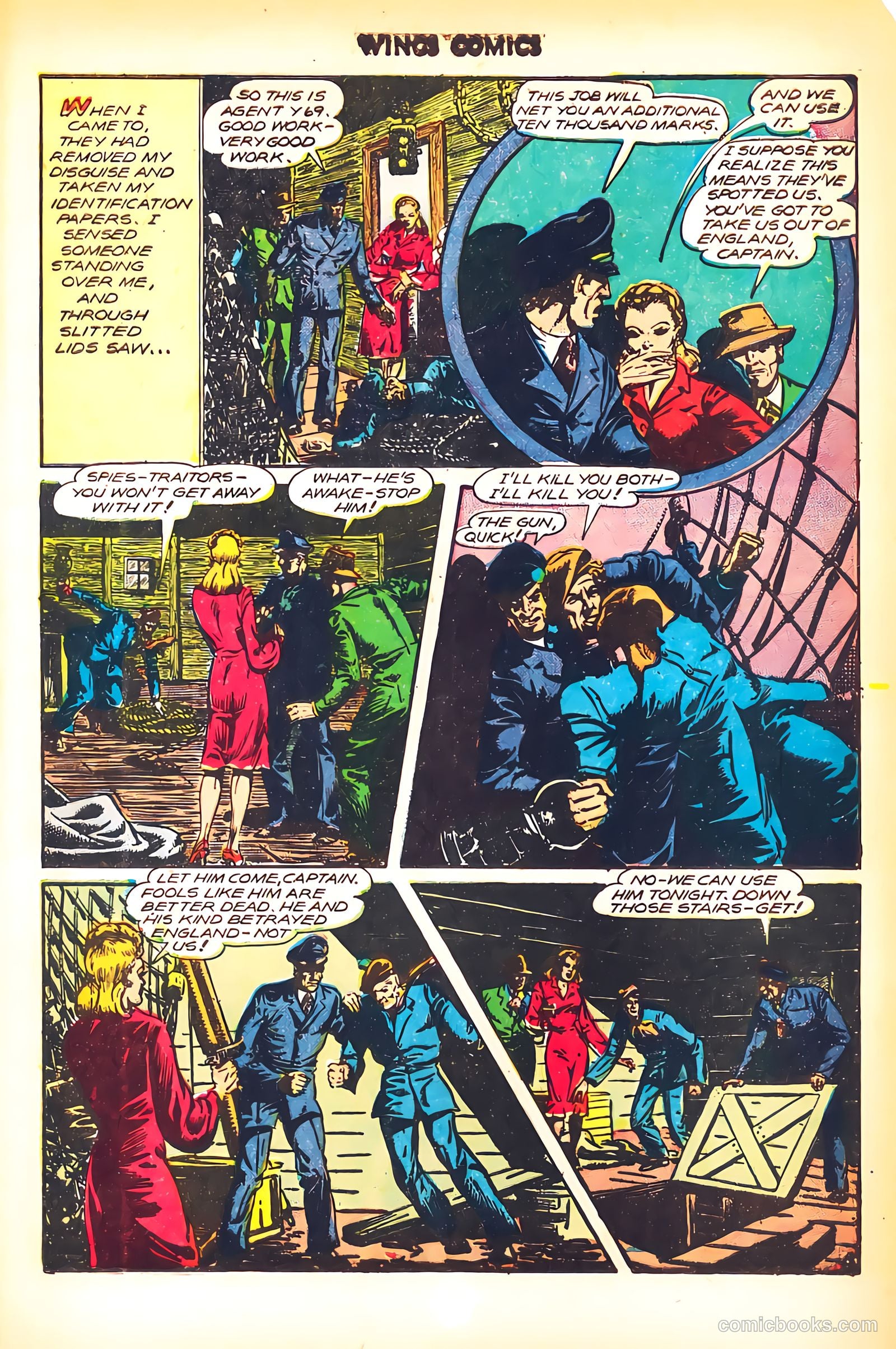 Wings Comics #71 (1946) — page 45 of 52
