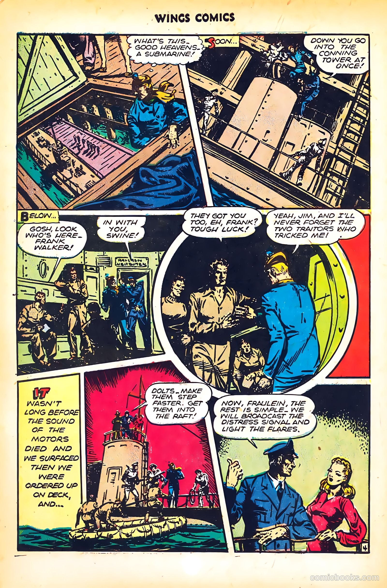Wings Comics #71 (1946) — page 46 of 52