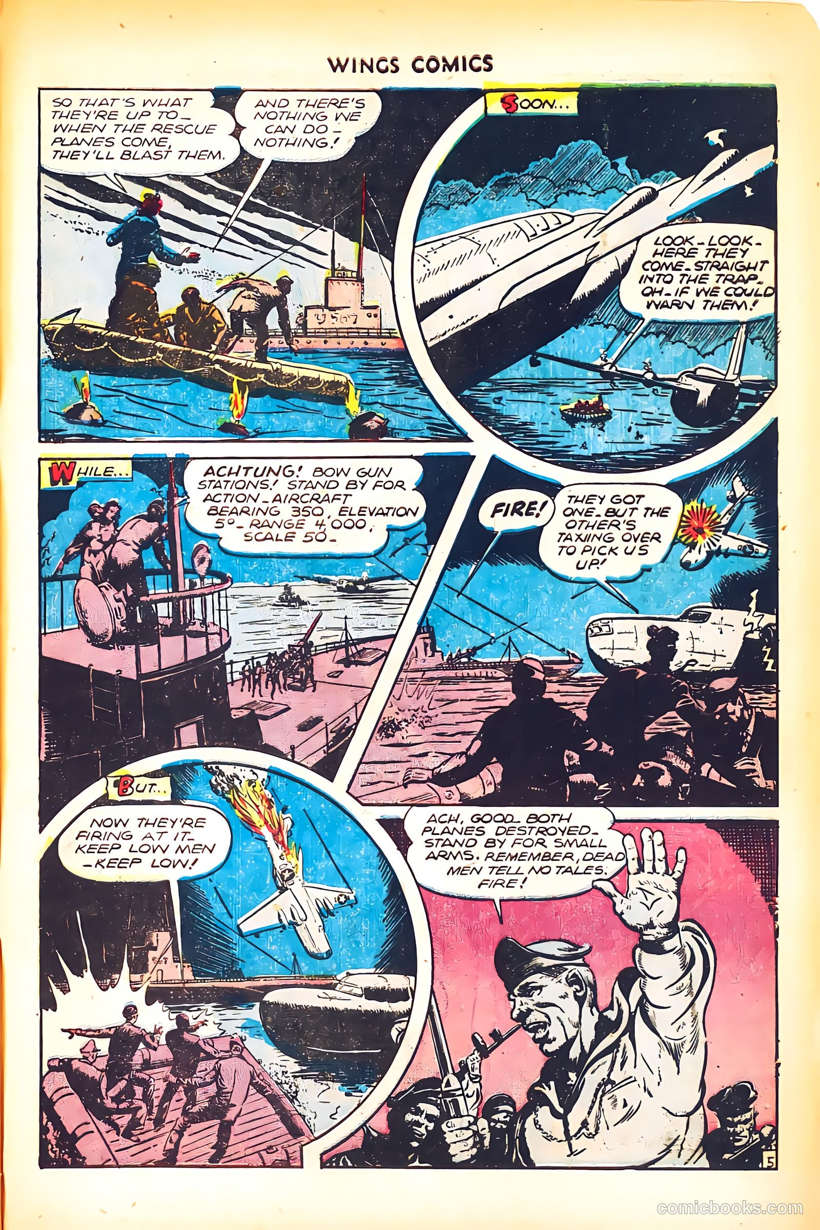 Wings Comics #71 (1946) — page 47 of 52