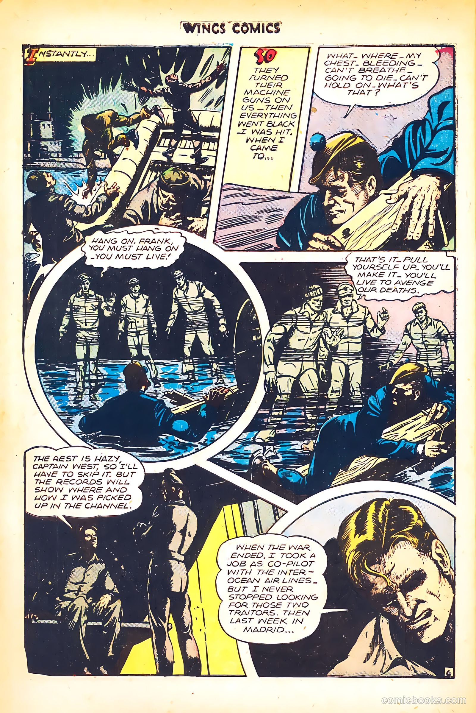 Wings Comics #71 (1946) — page 48 of 52