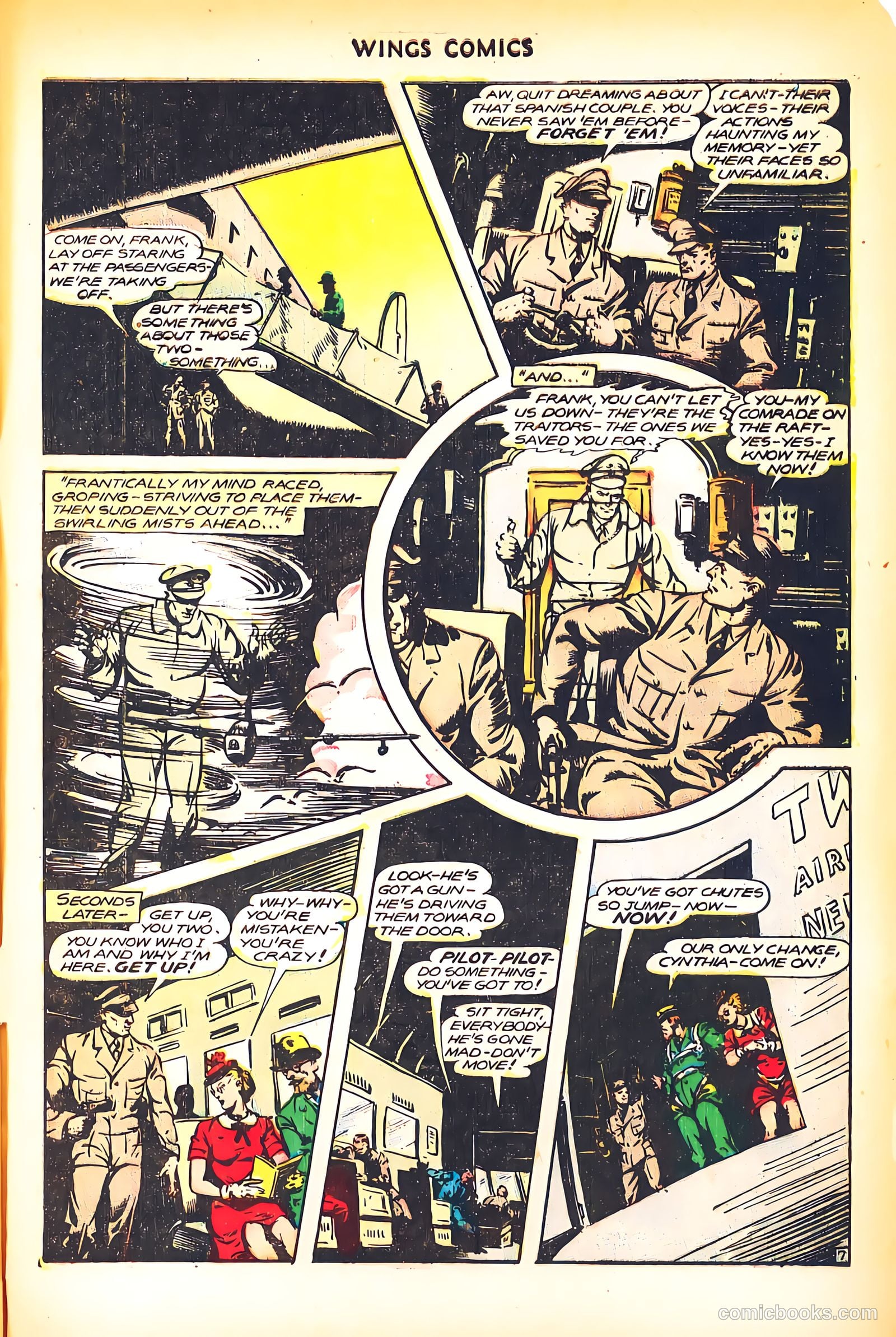 Wings Comics #71 (1946) — page 49 of 52