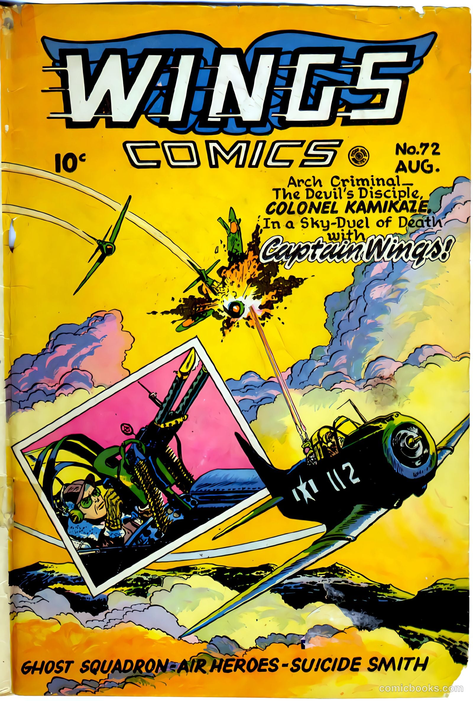 Wings Comics #72