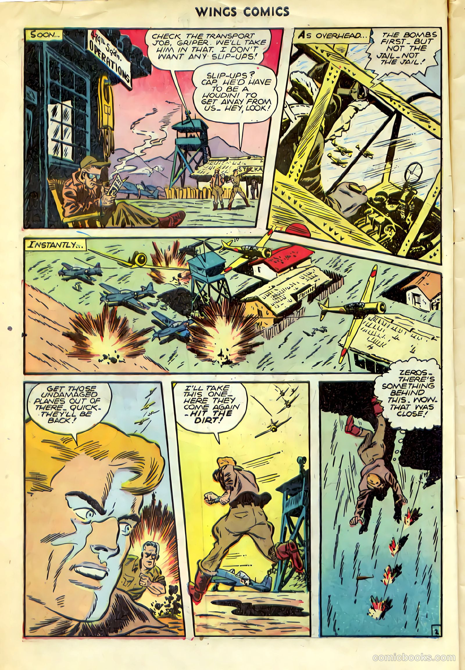 Wings Comics #72 (1946) — page 4 of 52
