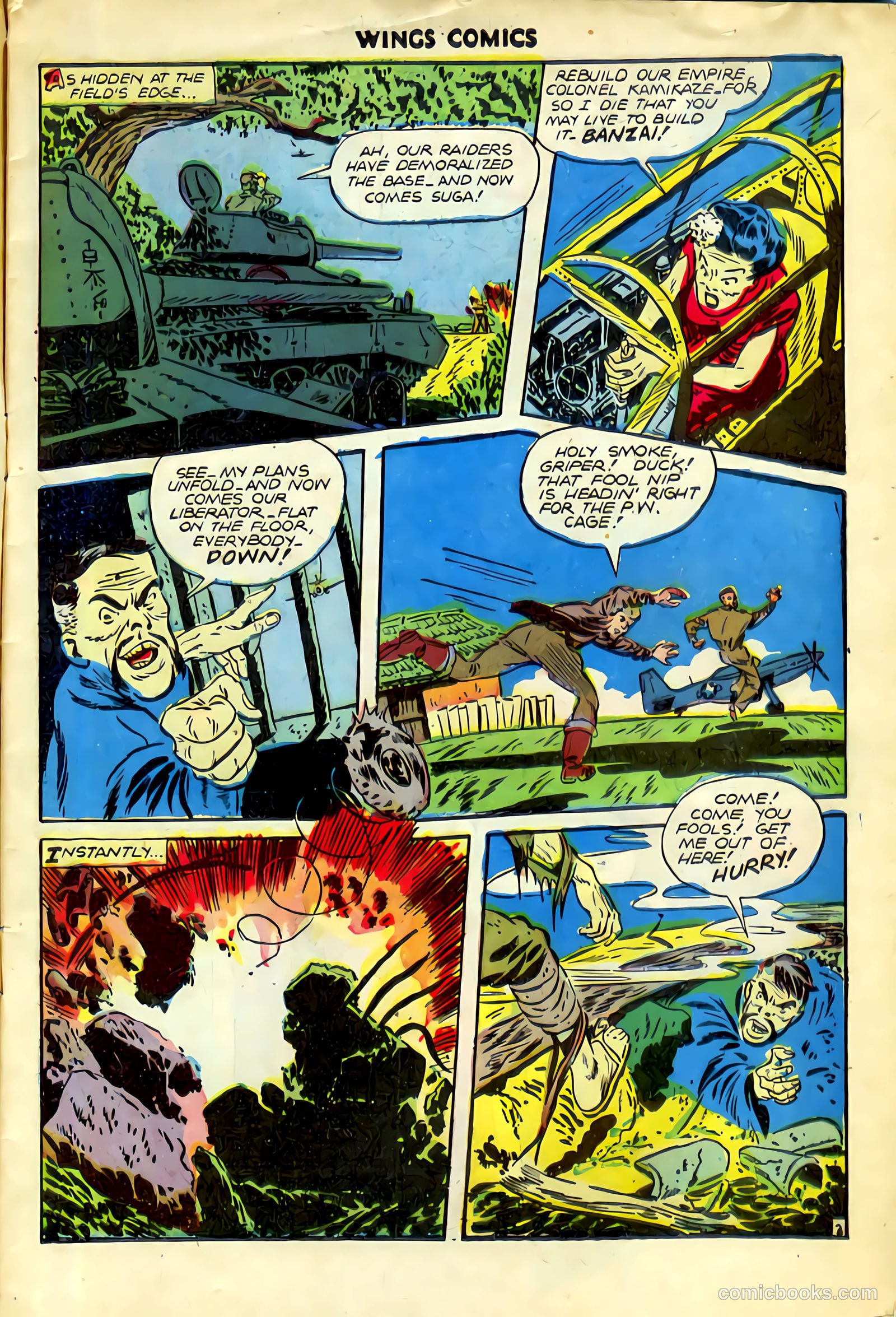 Wings Comics #72 (1946) — page 5 of 52