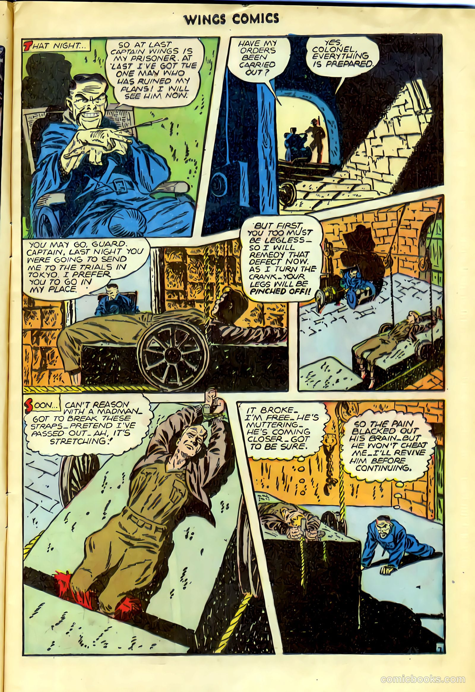 Wings Comics #72 (1946) — page 9 of 52