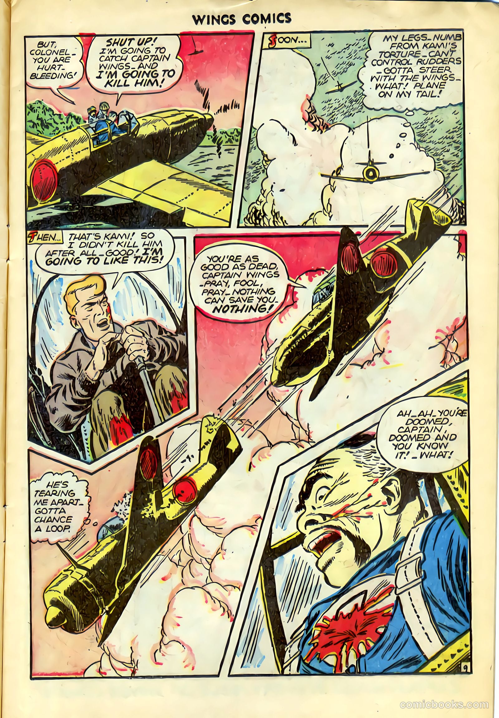 Wings Comics #72 (1946) — page 11 of 52