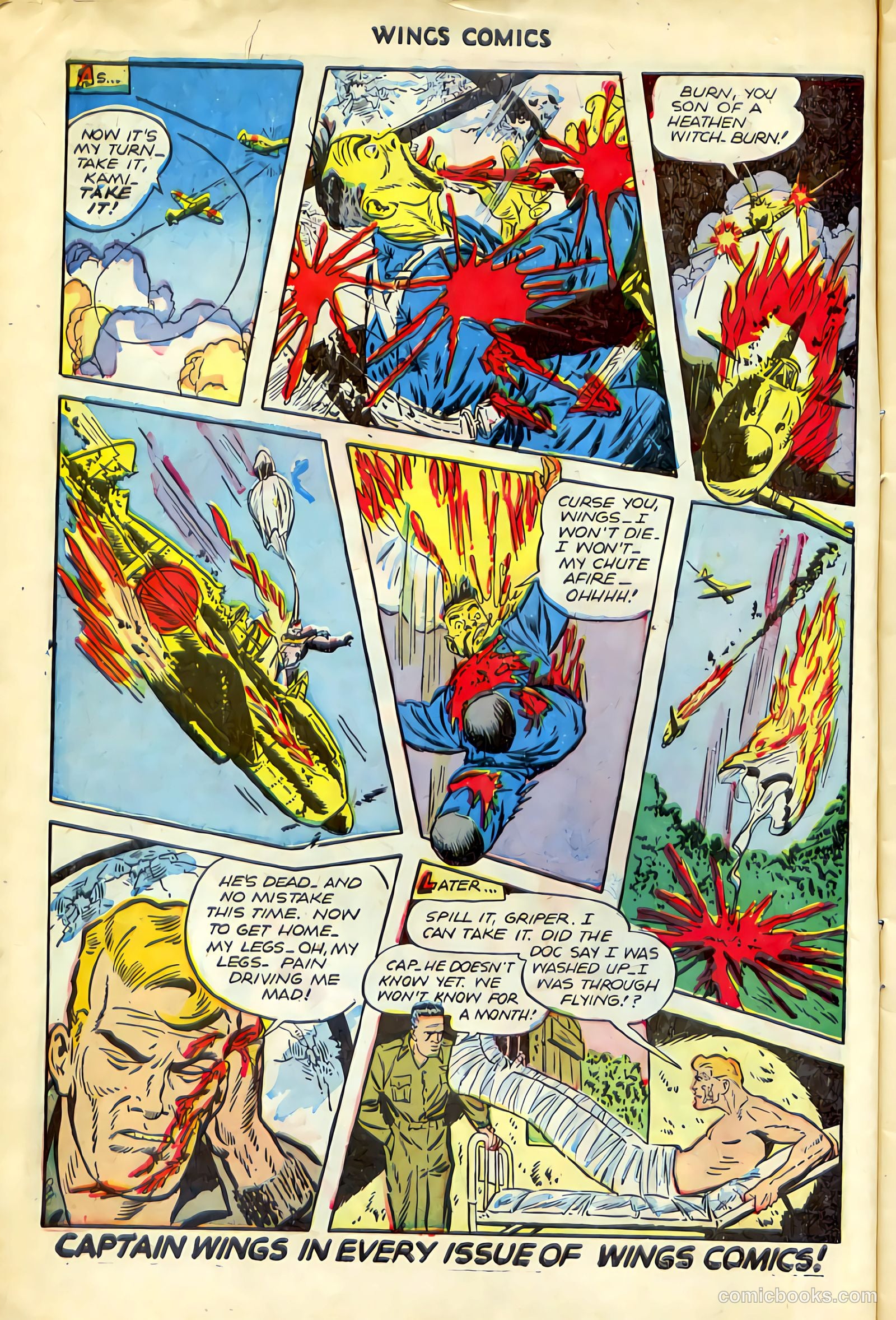 Wings Comics #72 (1946) — page 12 of 52