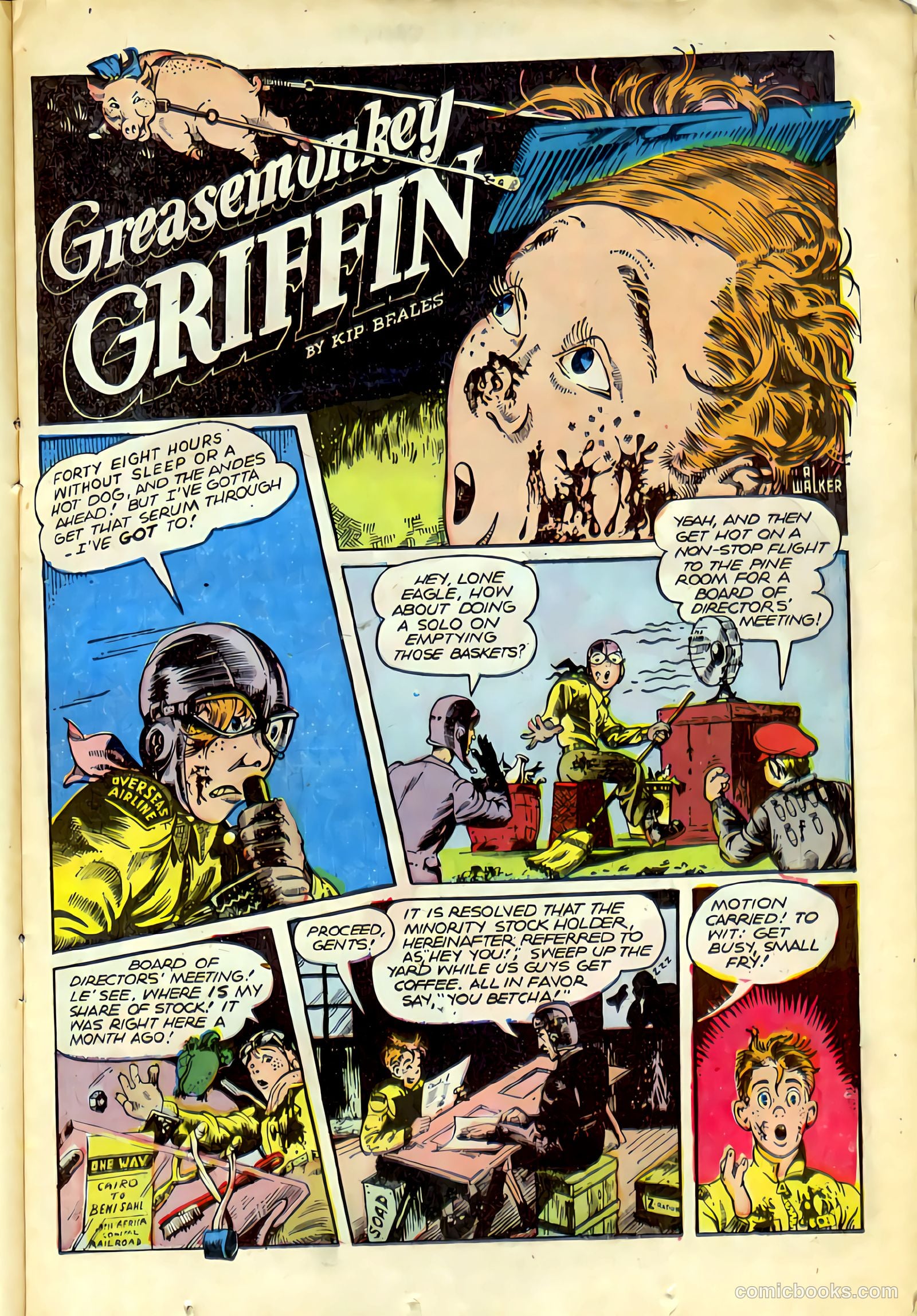 Wings Comics #72 (1946) — page 19 of 52