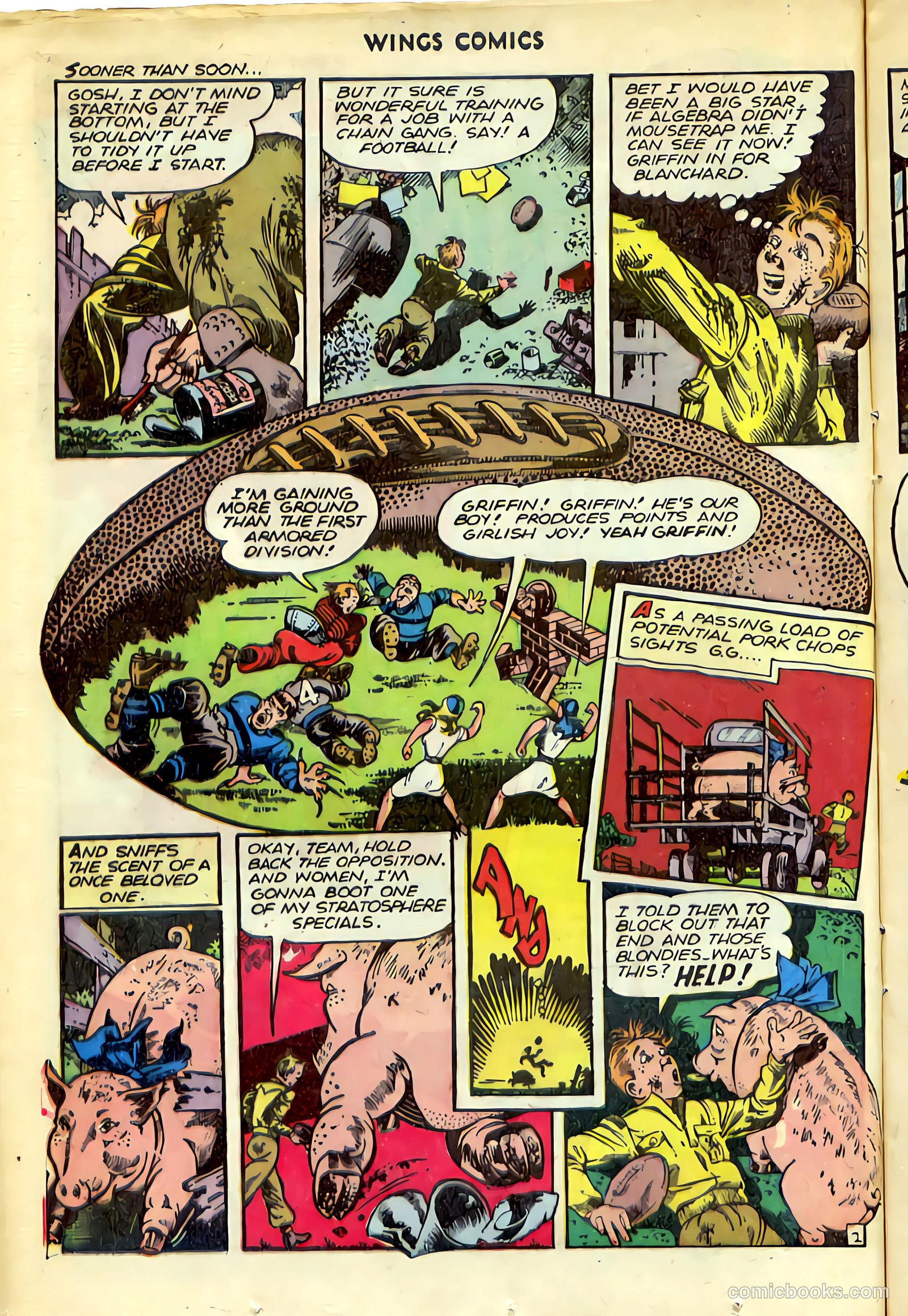 Wings Comics #72 (1946) — page 20 of 52