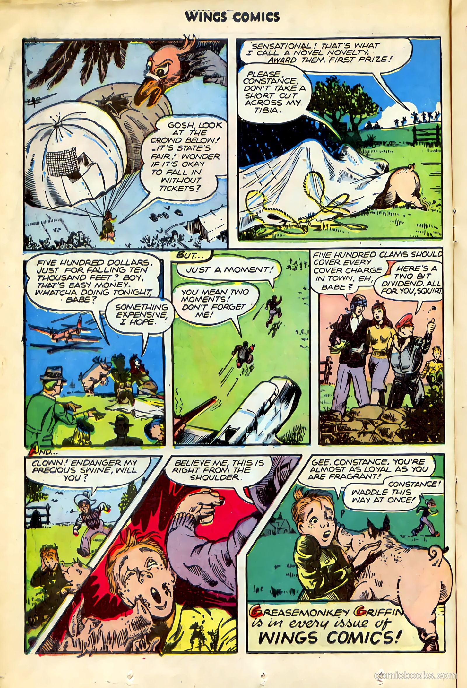 Wings Comics #72 (1946) — page 24 of 52