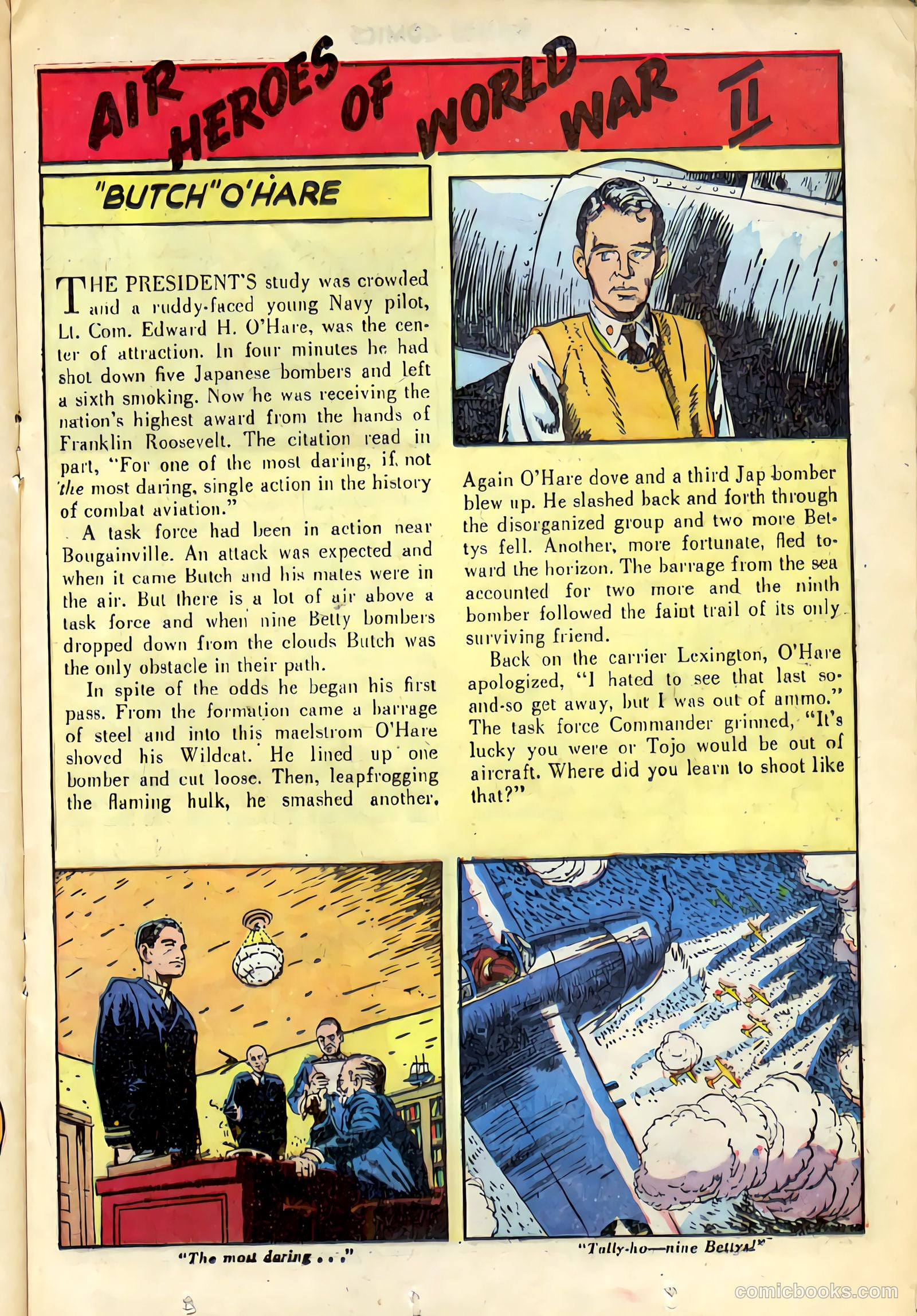 Wings Comics #72 (1946) — page 25 of 52