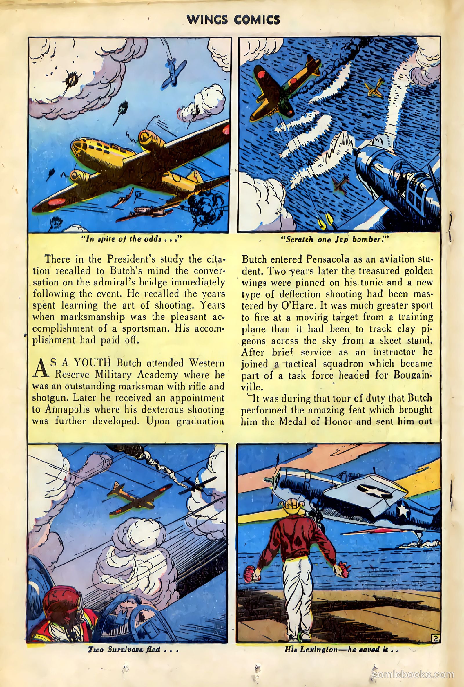 Wings Comics #72 (1946) — page 26 of 52