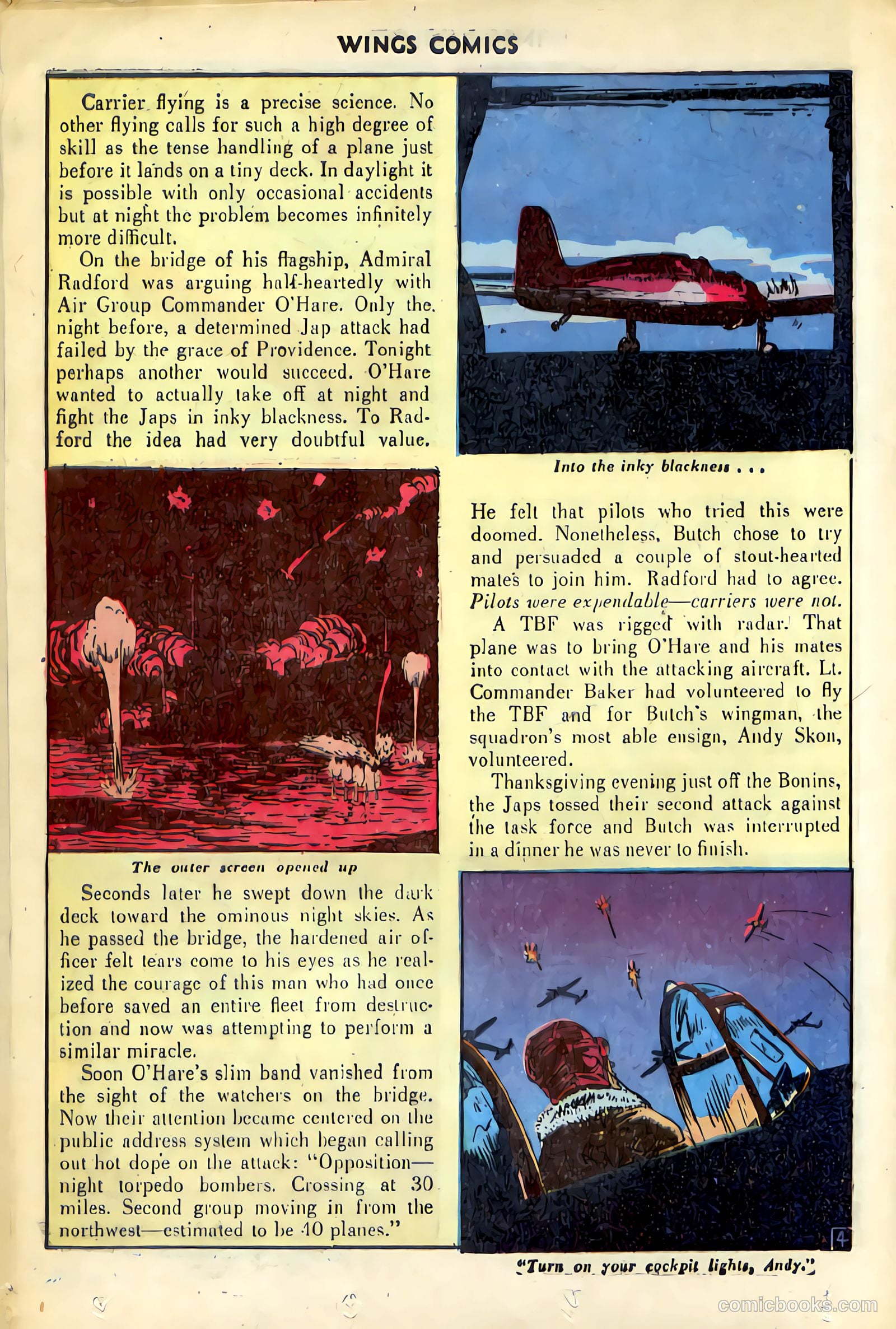Wings Comics #72 (1946) — page 28 of 52