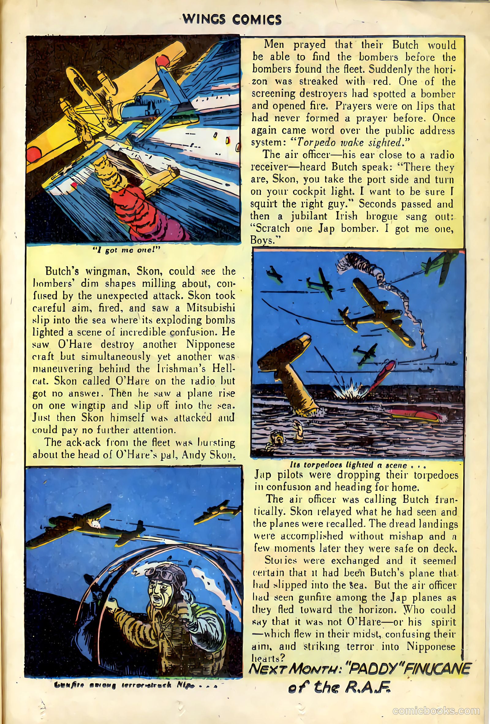 Wings Comics #72 (1946) — page 29 of 52