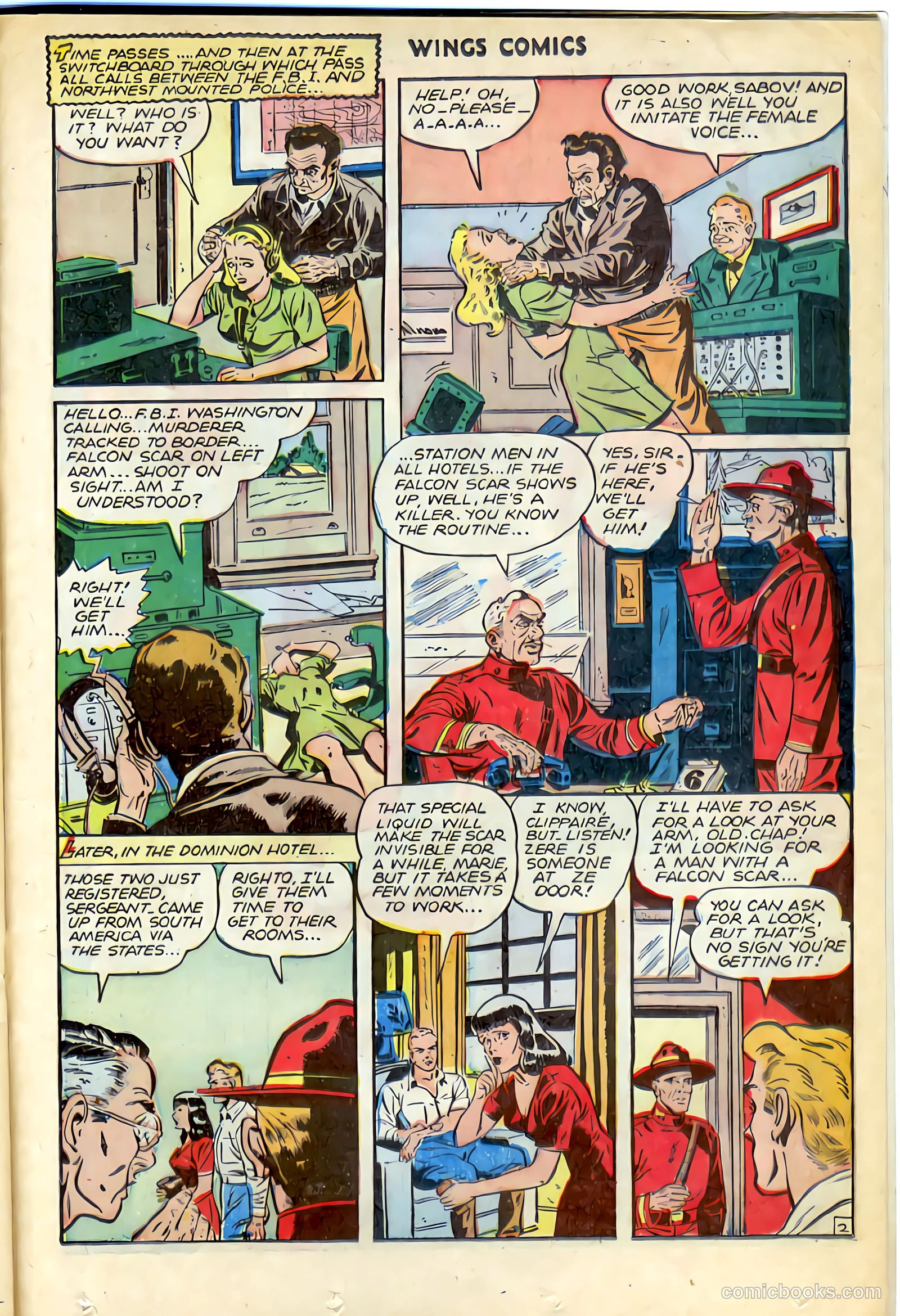 Wings Comics #72 (1946) — page 31 of 52