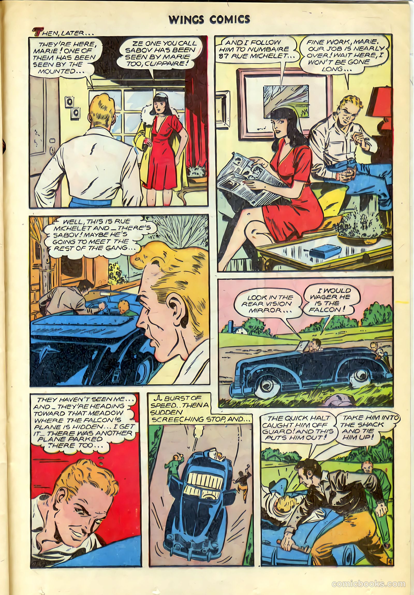 Wings Comics #72 (1946) — page 33 of 52