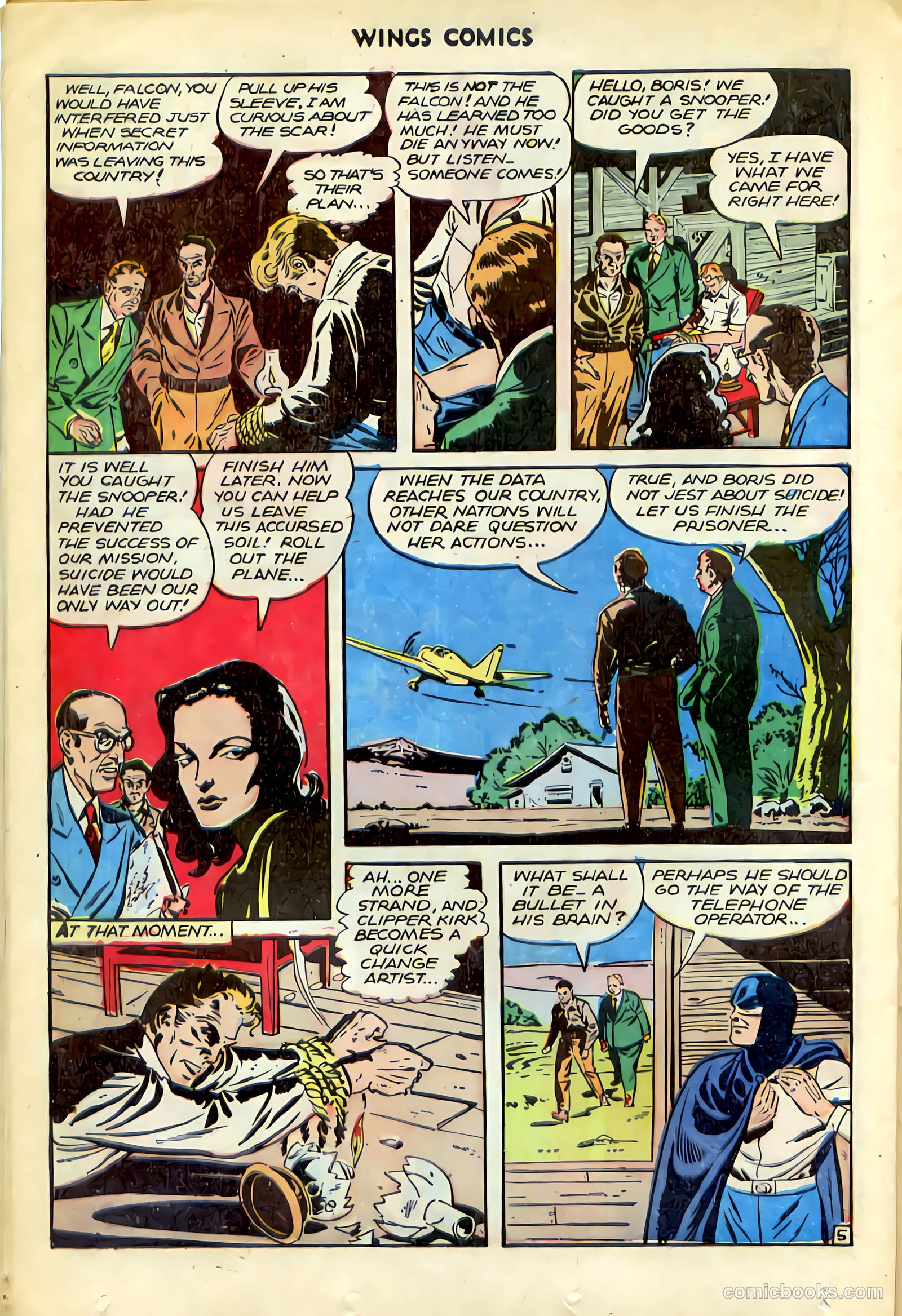 Wings Comics #72 (1946) — page 34 of 52