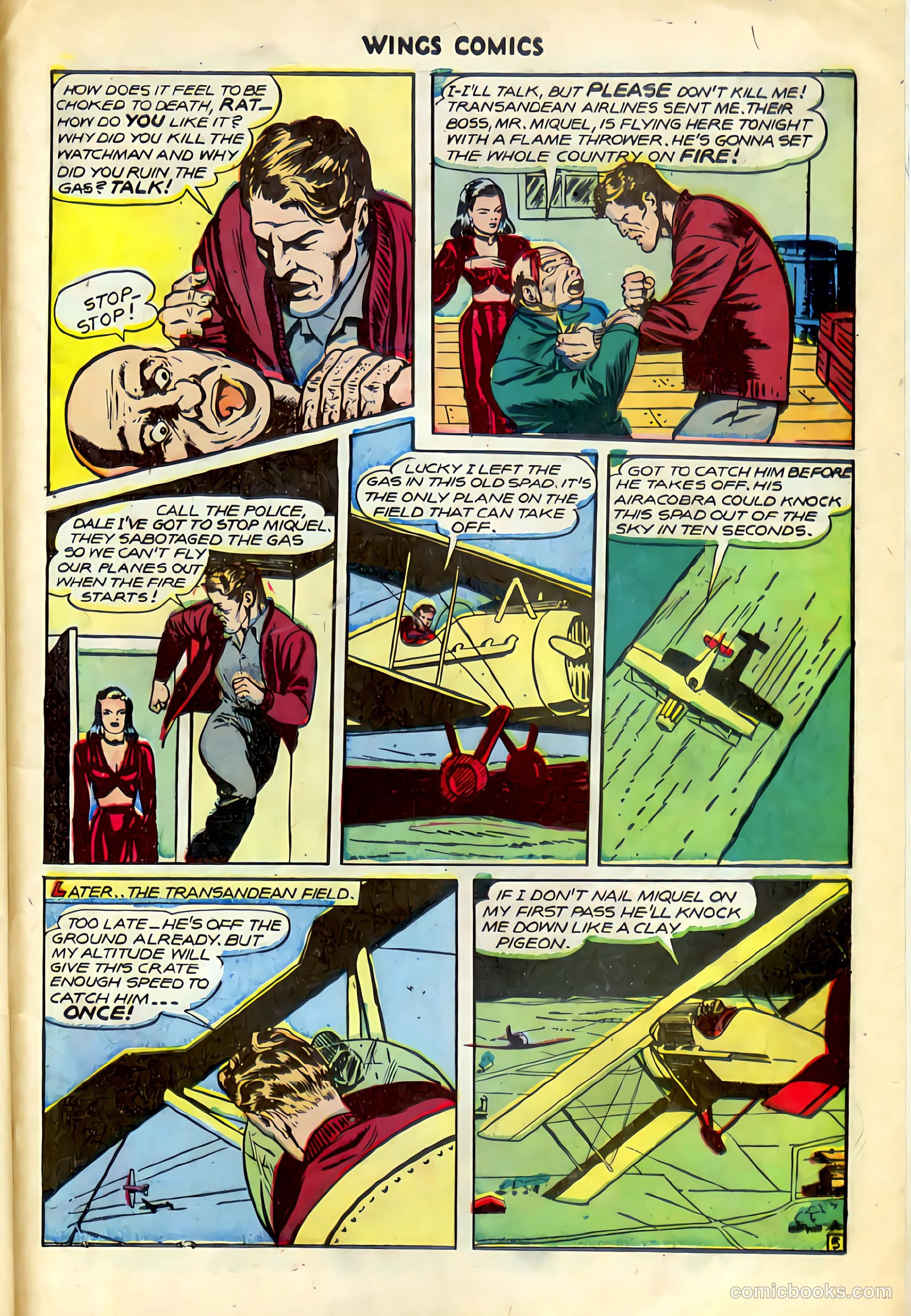 Wings Comics #72 (1946) — page 41 of 52