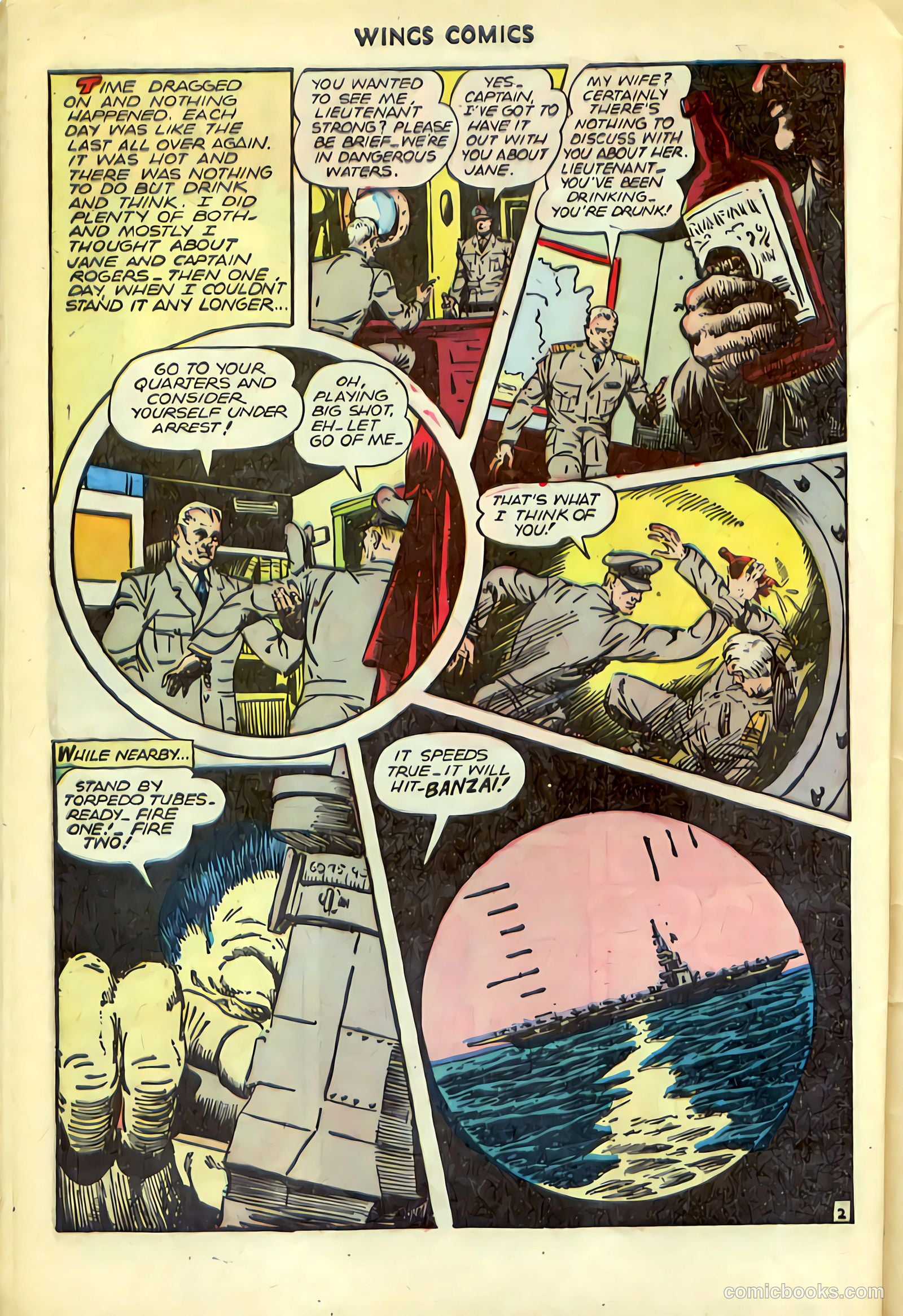 Wings Comics #72 (1946) — page 44 of 52