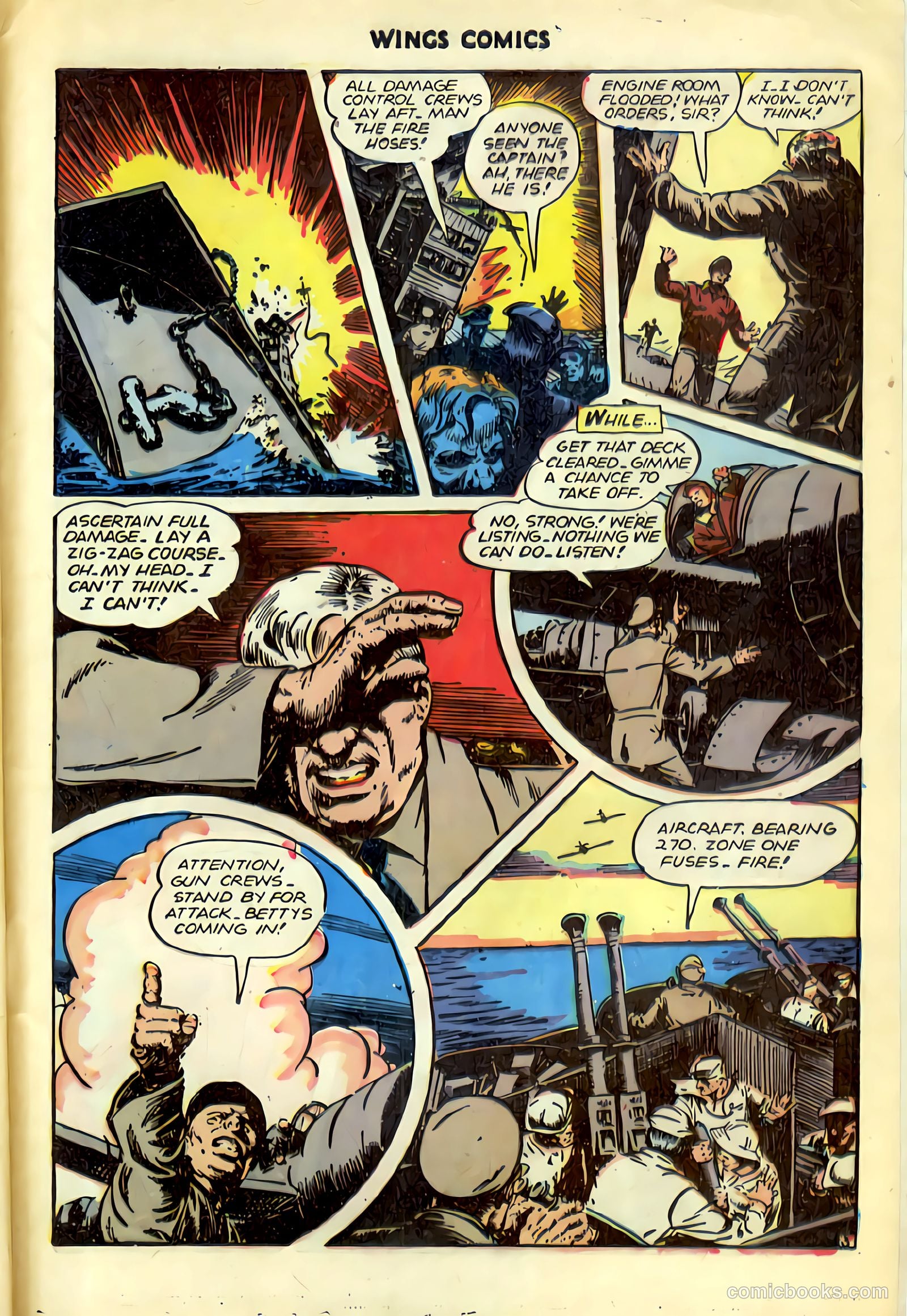 Wings Comics #72 (1946) — page 45 of 52