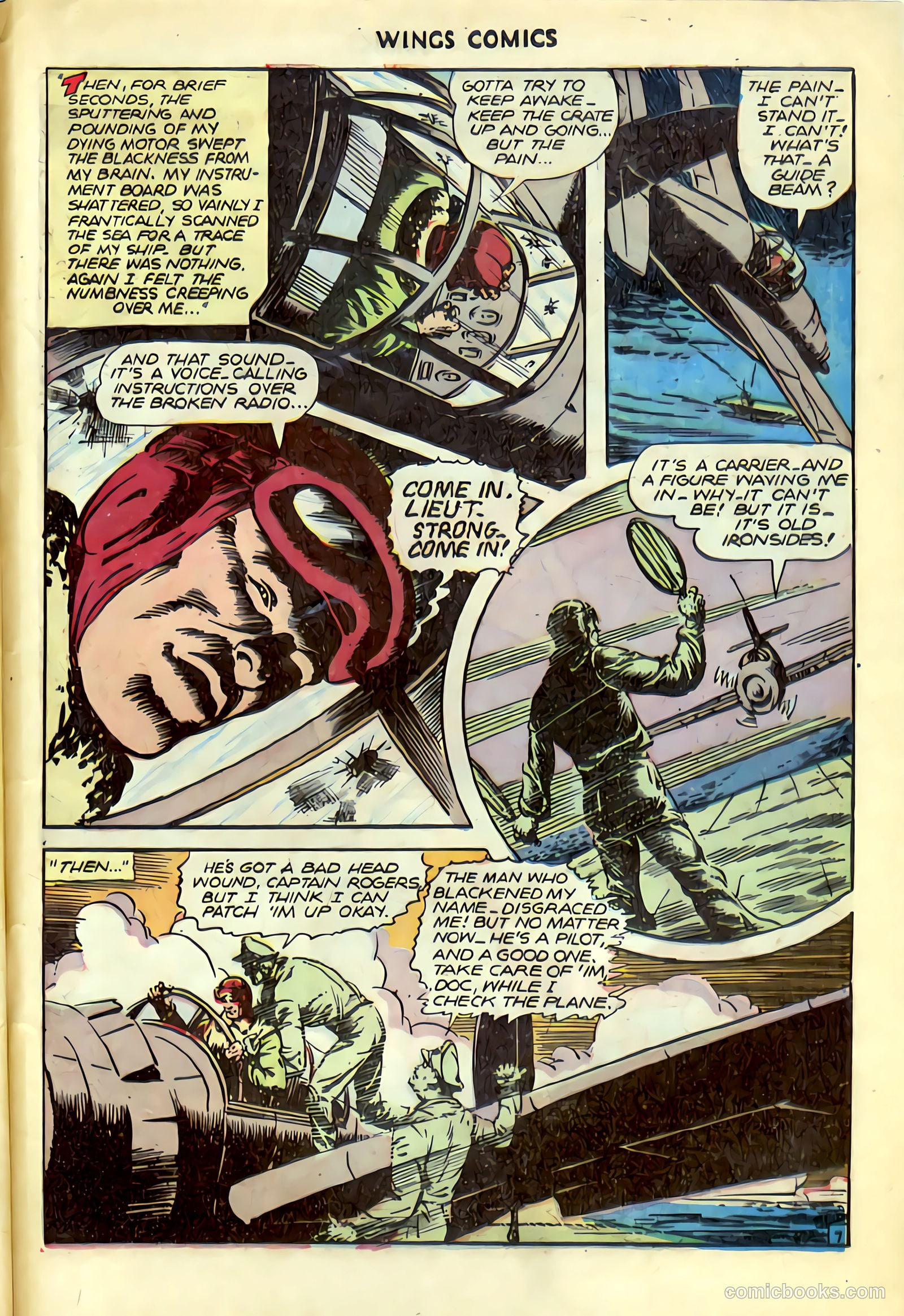 Wings Comics #72 (1946) — page 49 of 52